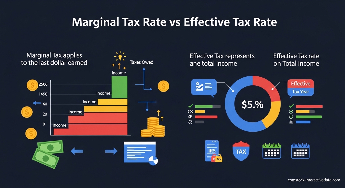 Marginal Tax Rate vs Effective Tax Rate