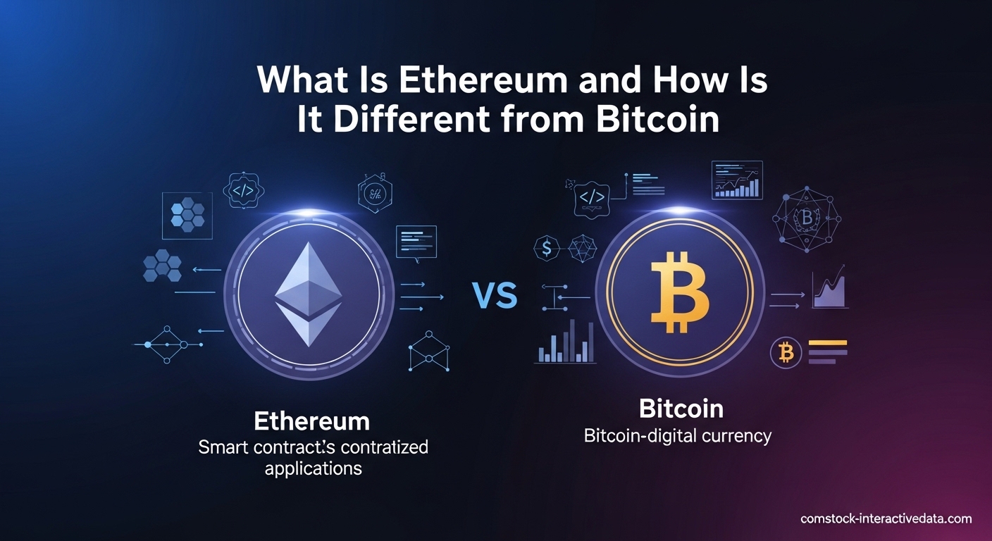 What Is Ethereum and How Is It Different from Bitcoin