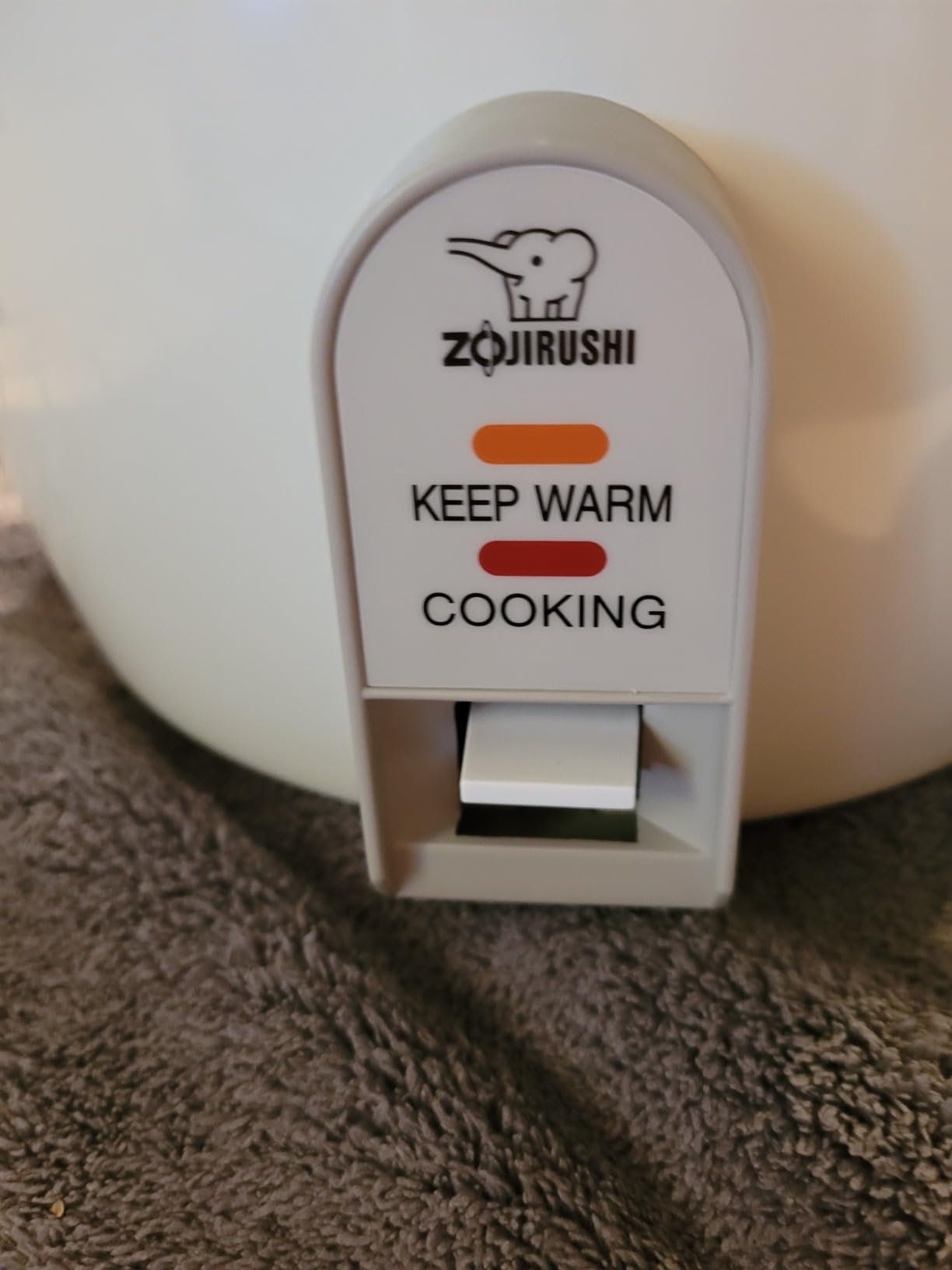 Zojirushi 3 Cup Rice Cooker/Steamer (White) customer photo 2