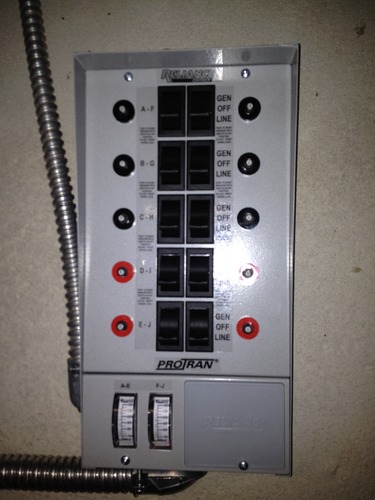 Reliance Controls 31410CRK Pro/Tran 10-Circuit 30 Amp Generator Transfer Switch Kit customer photo 2