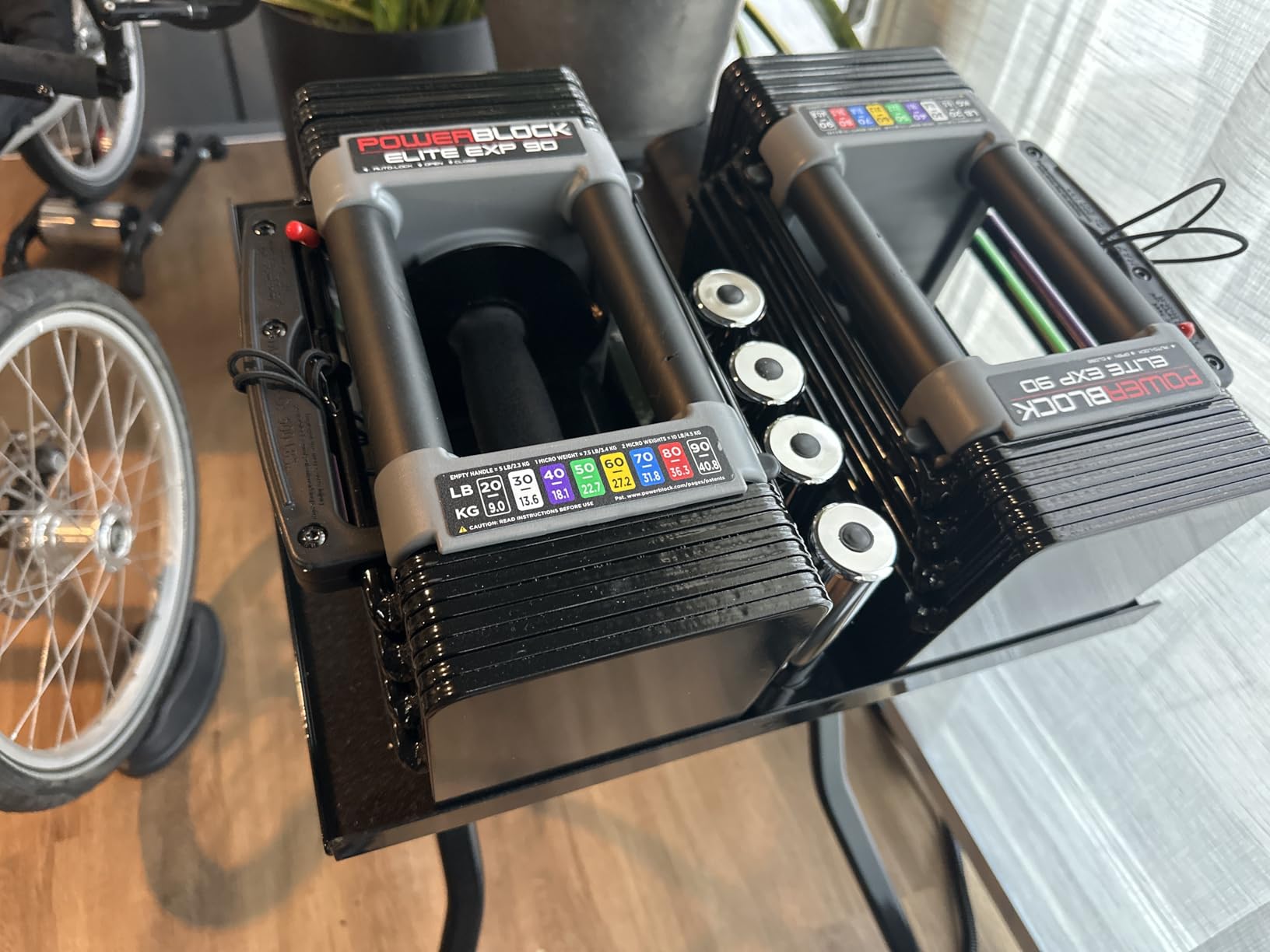 PowerBlock Elite EXP Adjustable Dumbbells Stage 1 (5-50 lb), Sold in Pairs customer photo 1