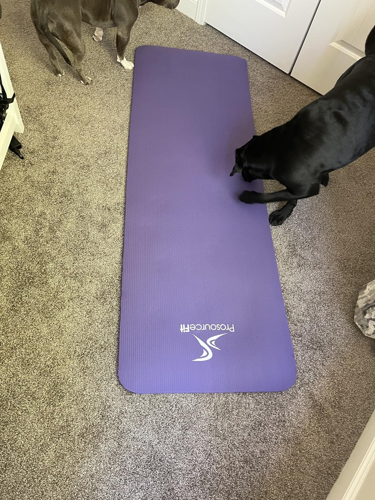 ProsourceFit Extra Thick Yoga and Pilates Mat 1/2