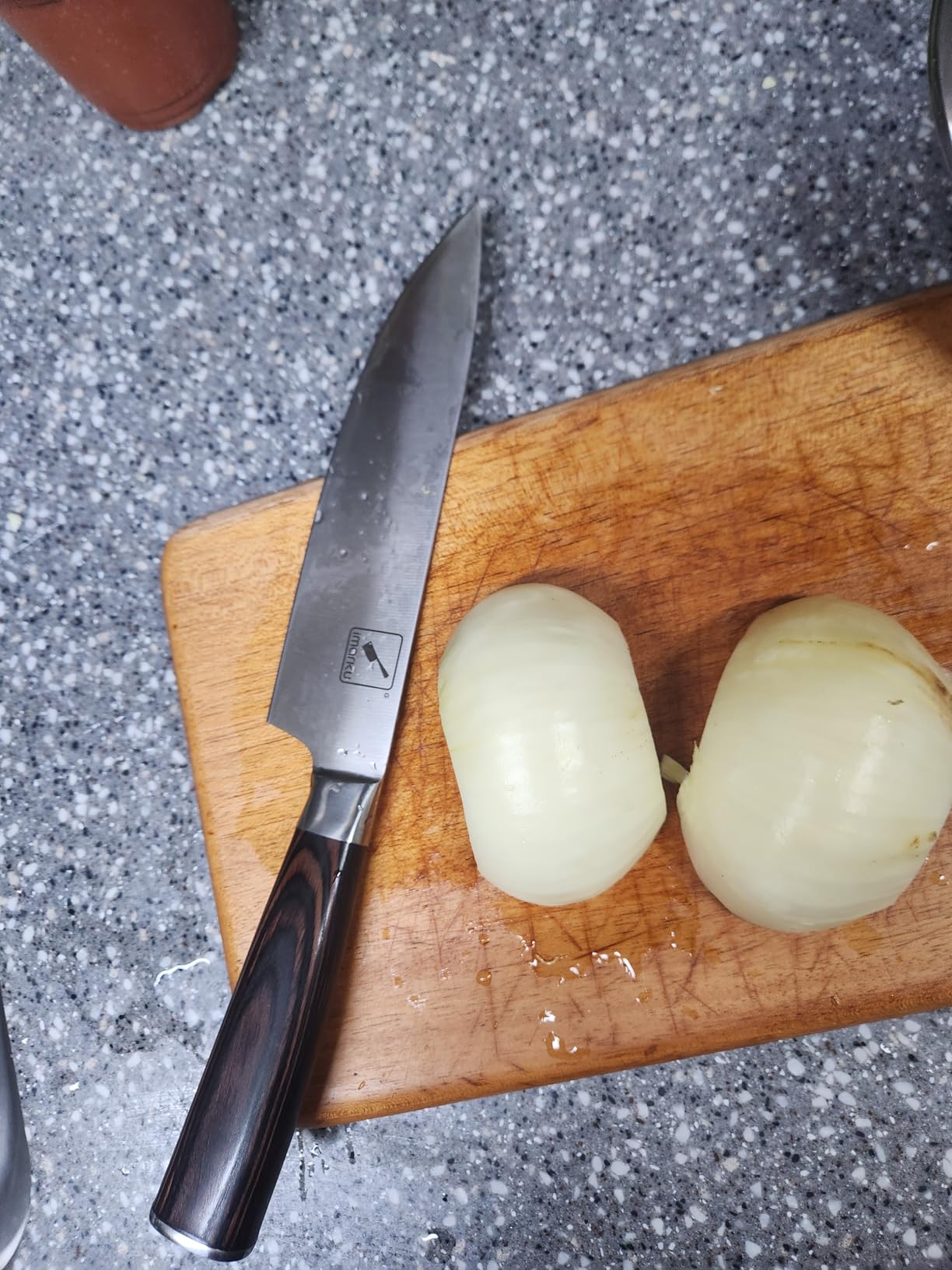 imarku Japanese Chef Knife - Sharp Kitchen Knife 8 Inch Chef's Knives HC Steel Paring Knife, Unique Gifts for Men and Women, Gifts for Mom or Dad, Kitchen Gadgets with Gift Box, Mothers Day Gifts customer photo 1