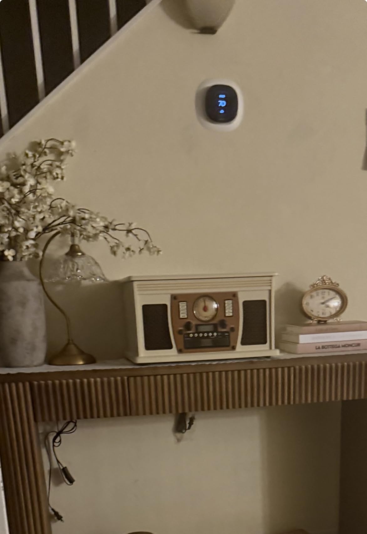 Victrola Navigator 8-in-1 Bluetooth Record Player with Built-in Speakers - 3 Speed, CD Player, Cassette, FM Radio, USB, RCA Out, Headphone Jack, Wireless Music Streaming, Real Wood, Mahogany customer photo 1