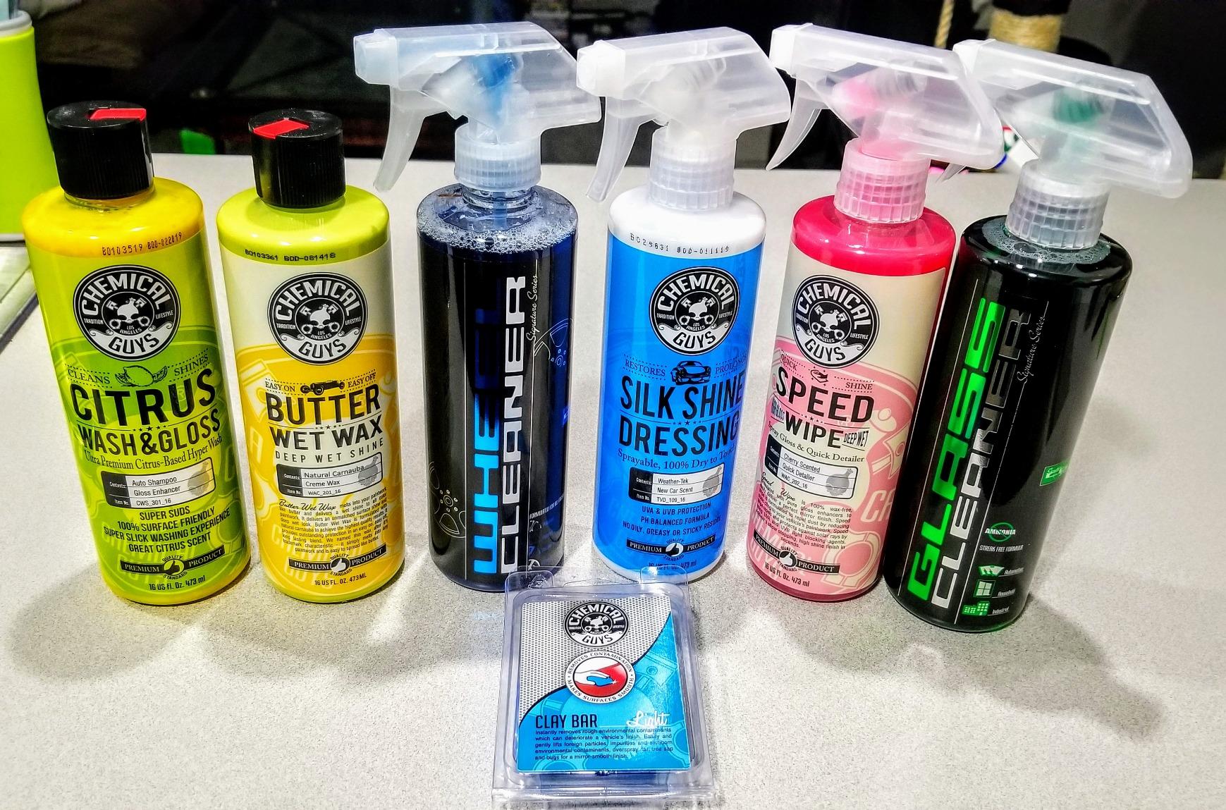 Chemical Guys Starter Car Care & Cleaning Kit, 7-Piece Detailing Car Wash Kit with 6 Premium 16 oz Care Chemicals and Accessories customer photo 1