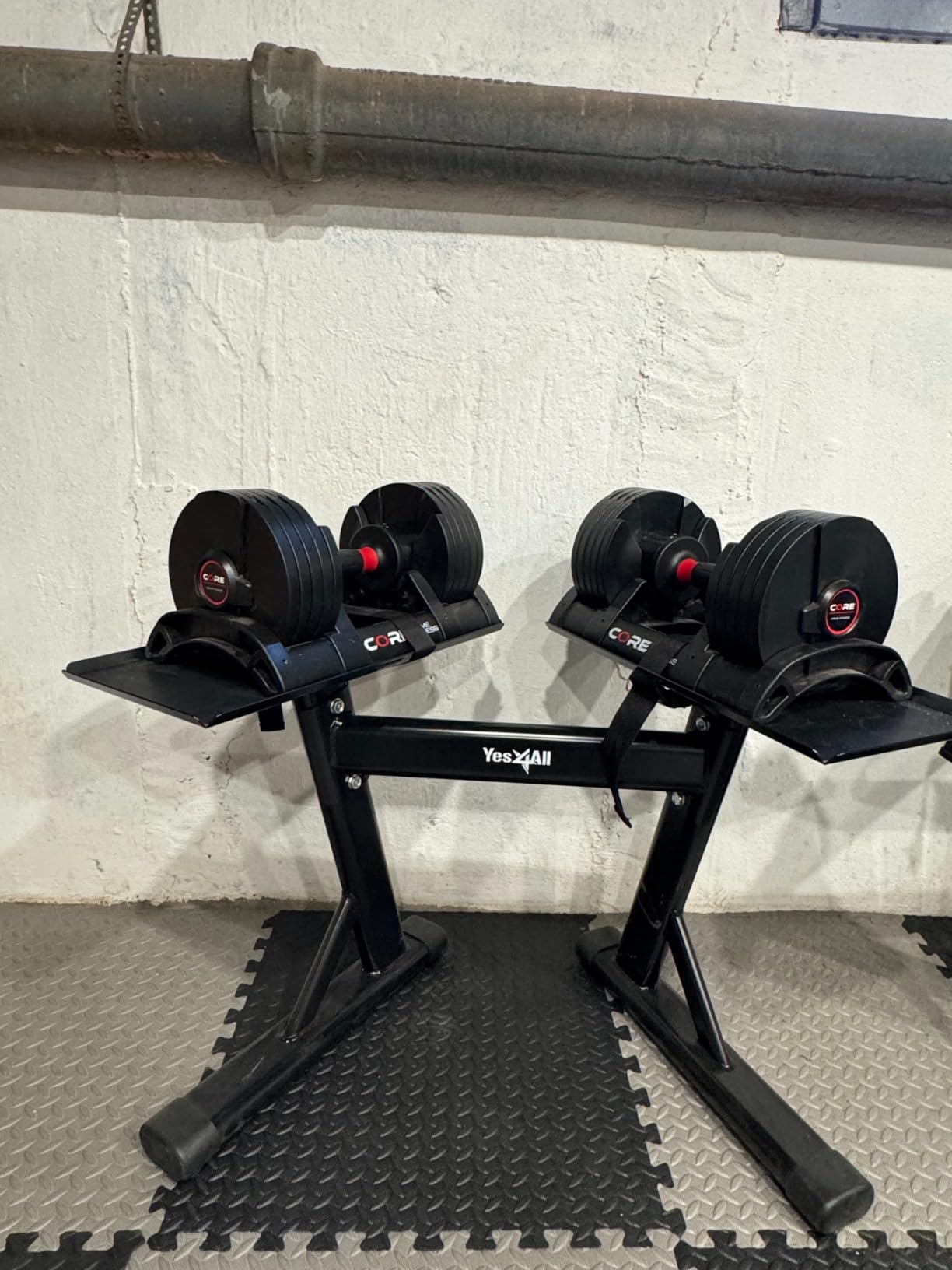 Core Fitness Adjustable Dumbbell Weight Set customer photo 1