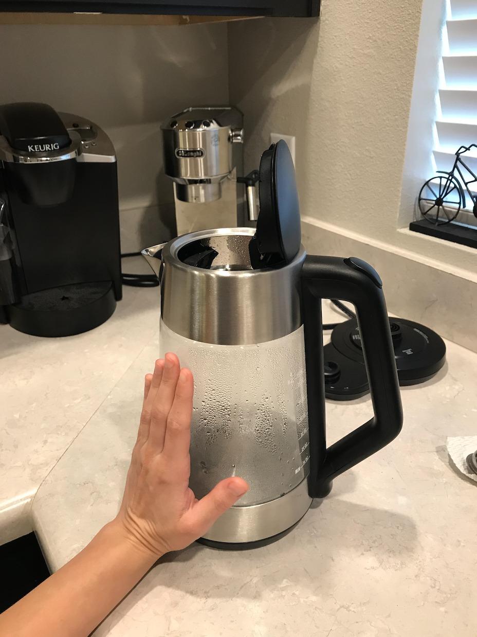 OXO Brew Adjustable Temperature Kettle, Electric, Clear customer photo 1