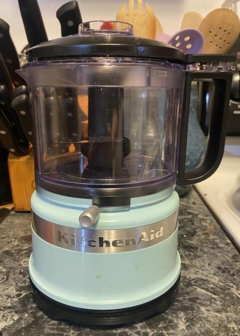 KitchenAid KFC3516IC 3.5 Cup Food Chopper, Ice Blue customer photo 2