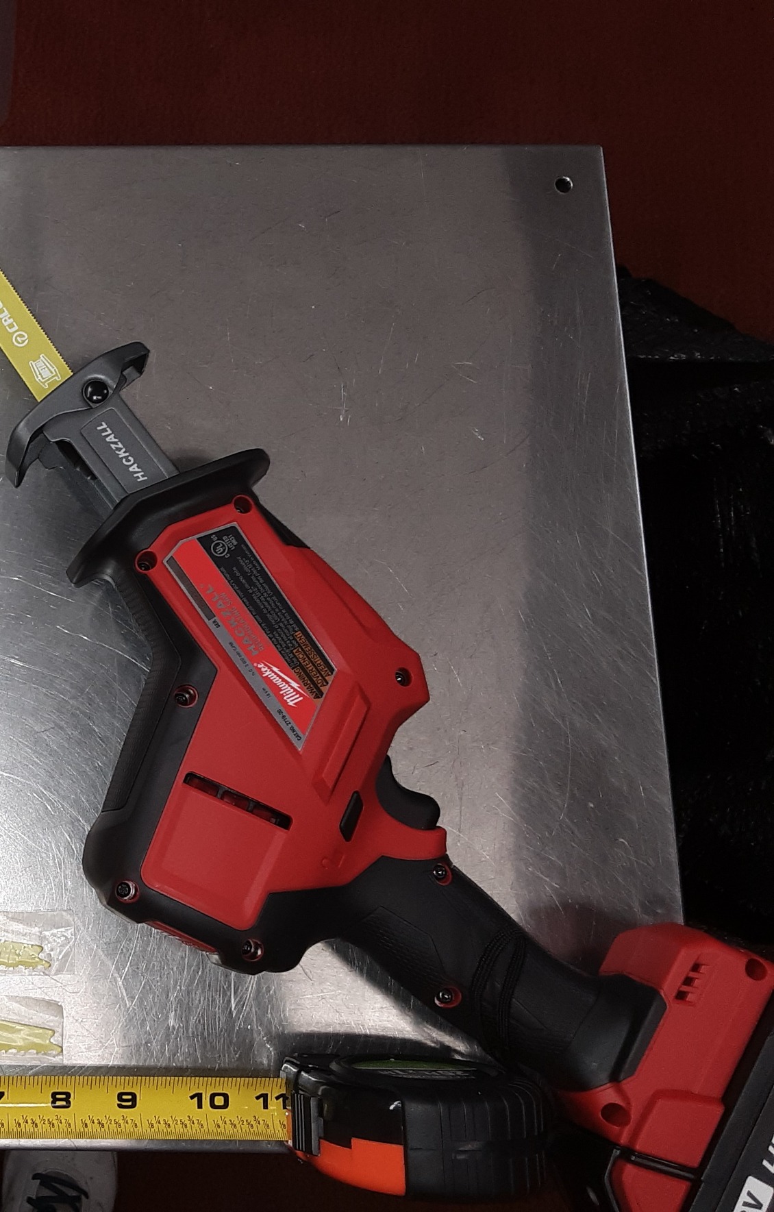 Milwaukee 2719-20 M18 FUEL Hackzall One-Handed Reciprocating Saw - Bare Tool customer photo 1