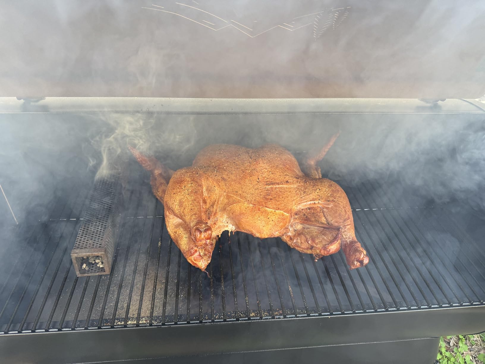 Traeger Grills Pro 34 Electric Wood Pellet Grill and Smoker, Bronze, 884 Square Inches Cook Area, 450 Degree Max Temperature, Meat Probe, 6 in 1 BBQ Grill customer photo 2