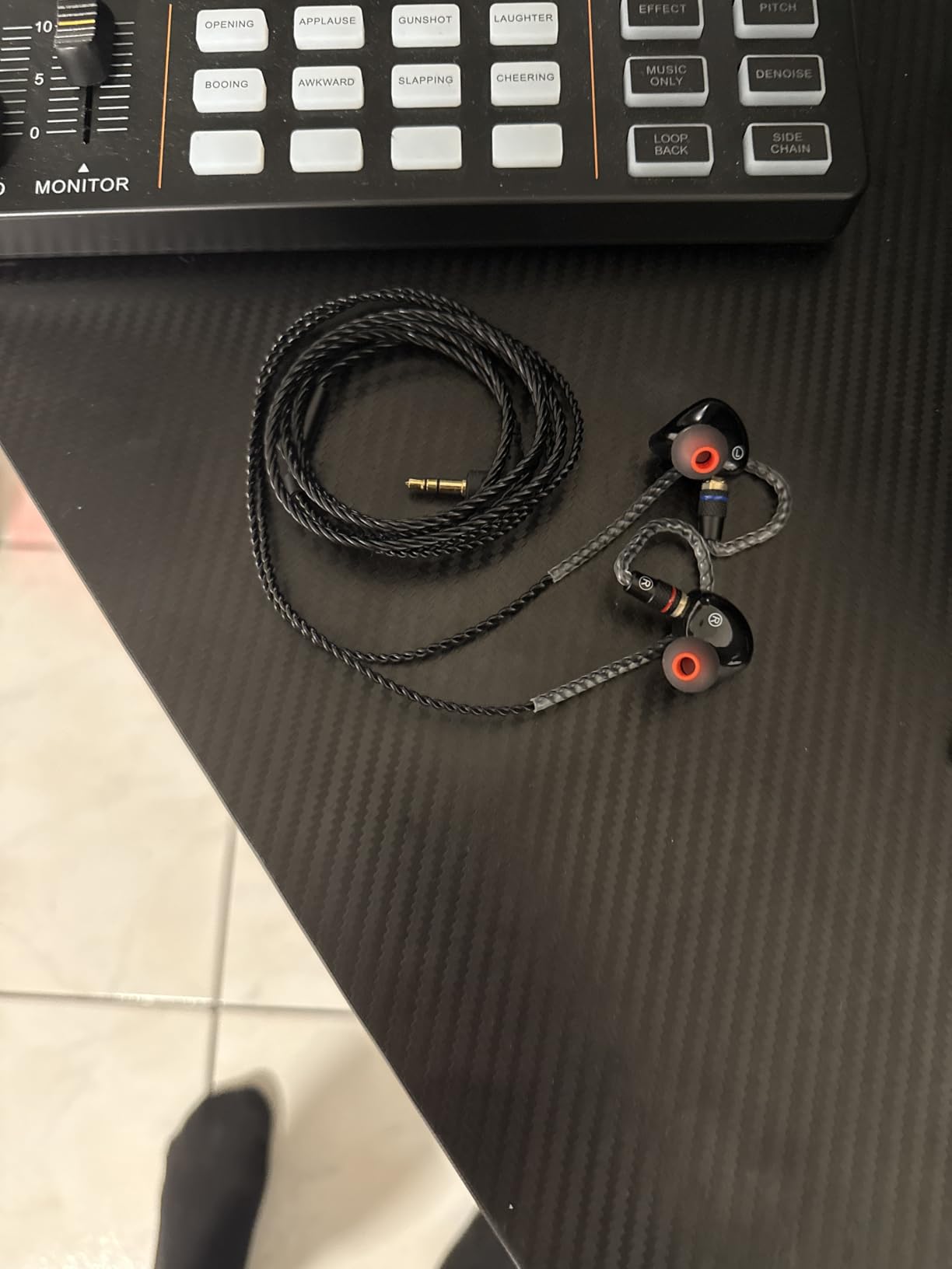 HiFi Stereo IEM Earphones - Dynamic Dual Driver Wired Earbuds customer photo 1