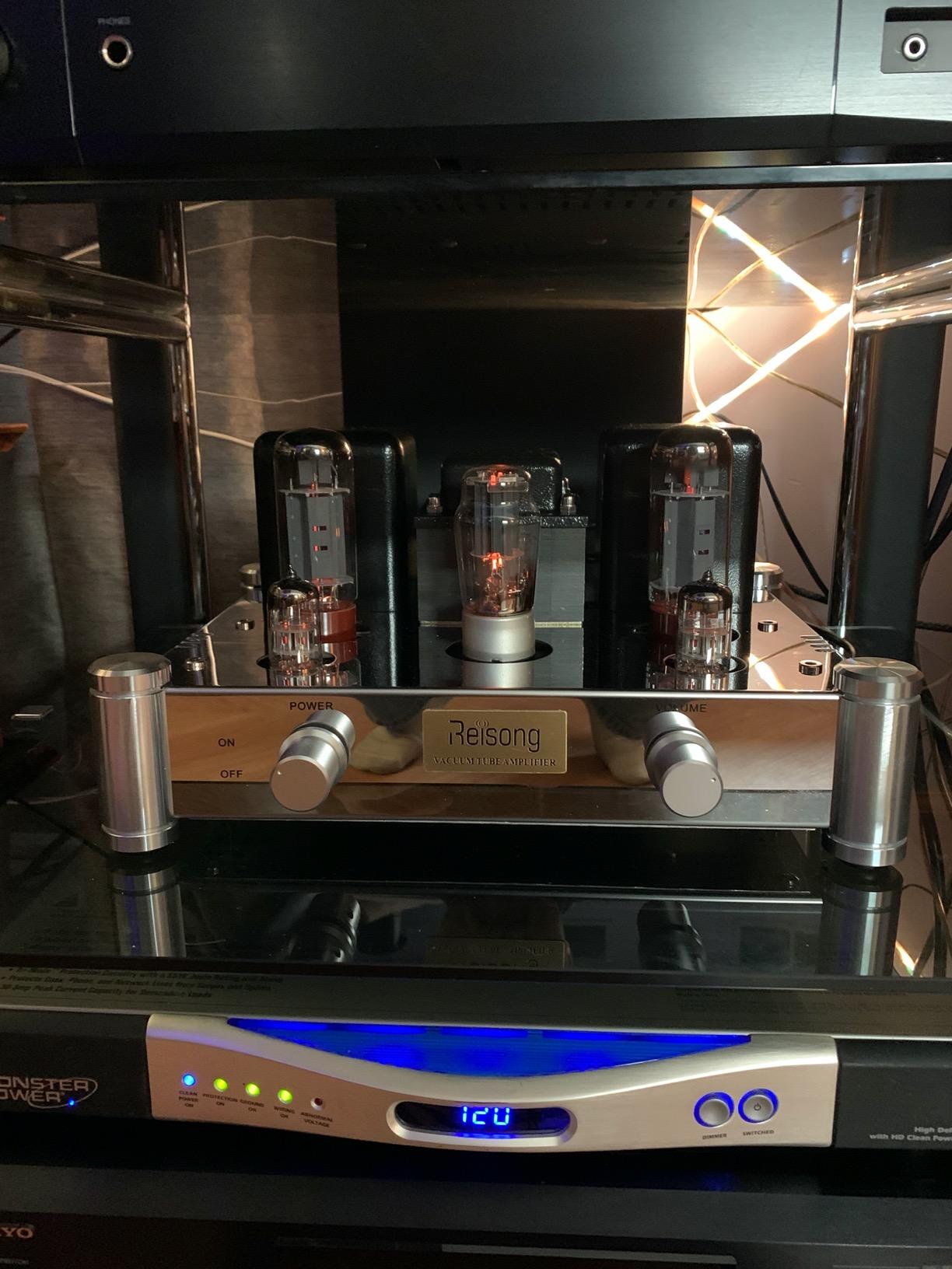 A10 EL34 Hi-Fi Audio Stereo Tube Amplifier Single-end Class - A Amp customer photo 2