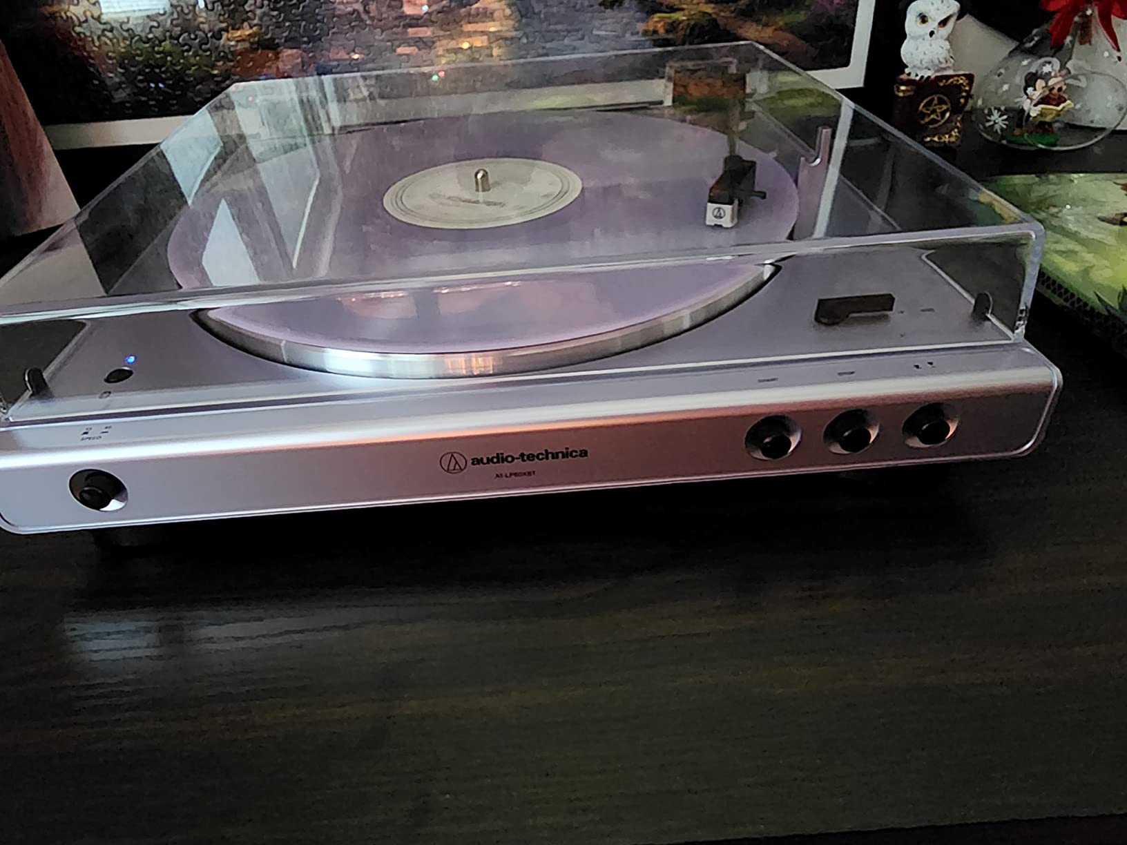 Audio-Technica AT-LP60XBT-BK Fully Automatic Wireless Belt-Drive Turntable (Black) customer photo 2