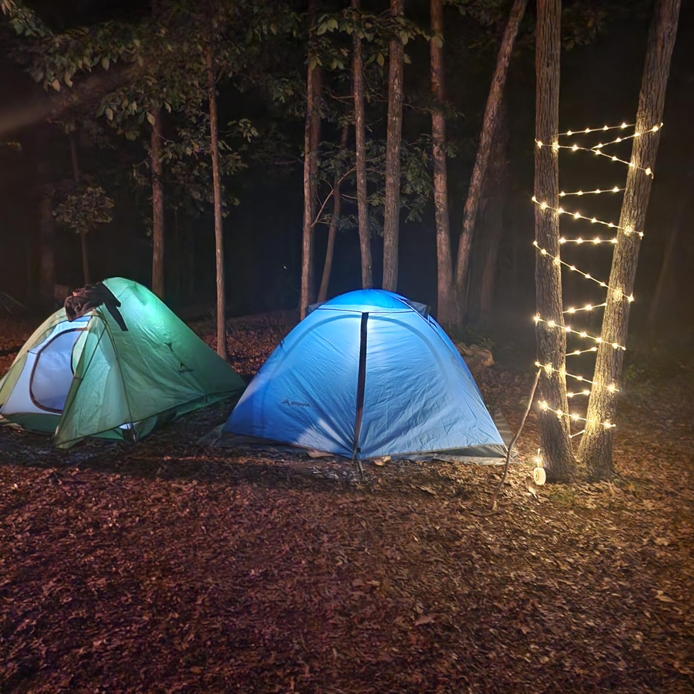 BISINNA 2/4 Person Camping Tent Lightweight Backpacking Tent Waterproof Windproof Two Doors Easy Setup Double Layer Outdoor Tents for Family Camping Hunting Hiking Mountaineering Travel customer photo 1