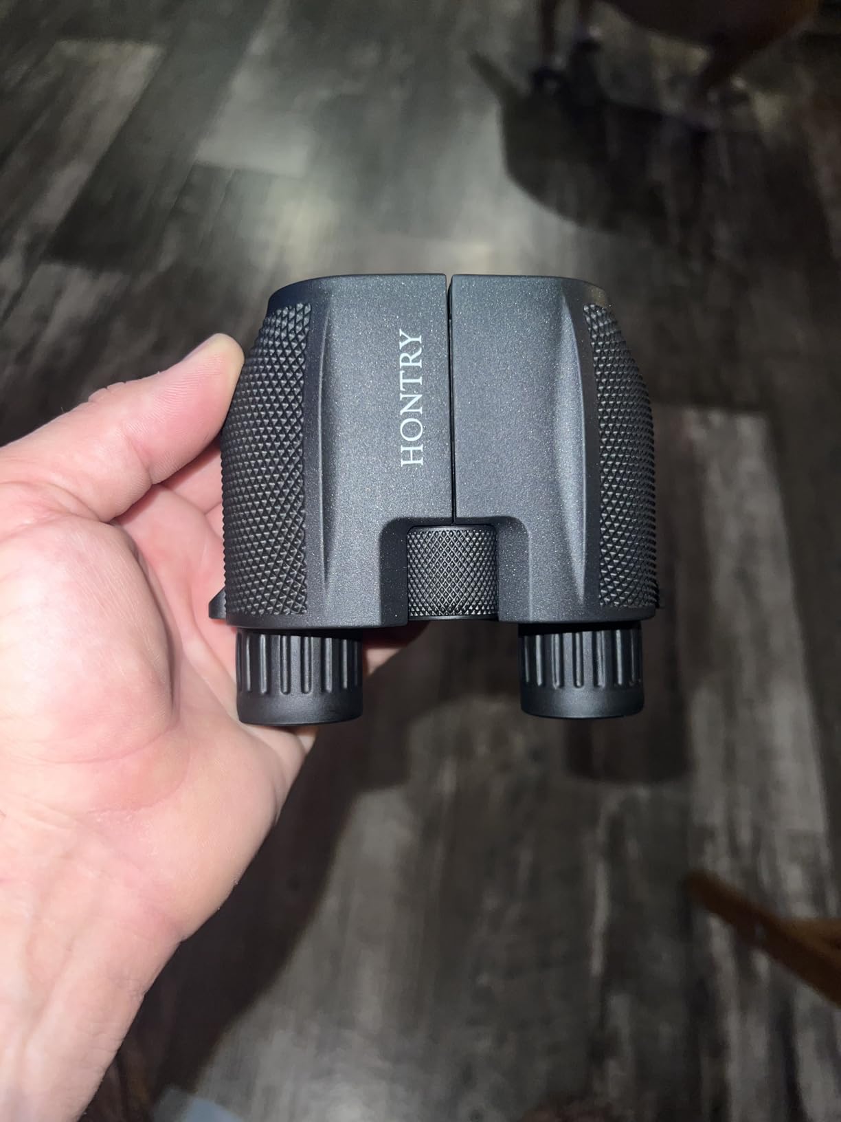 Hontry Binoculars for Adults and Kids, 10x25 Compact Binoculars for Bird Watching, Theater and Concerts, Hunting and Sport Games customer photo 2