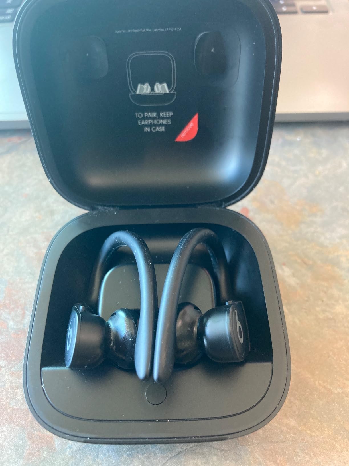 Beats Powerbeats Pro Wireless Earbuds - Apple H1 Headphone Chip, Class 1 Bluetooth Headphones, 9 Hours of Listening Time, Sweat Resistant, Built-in Microphone - Black customer photo 2