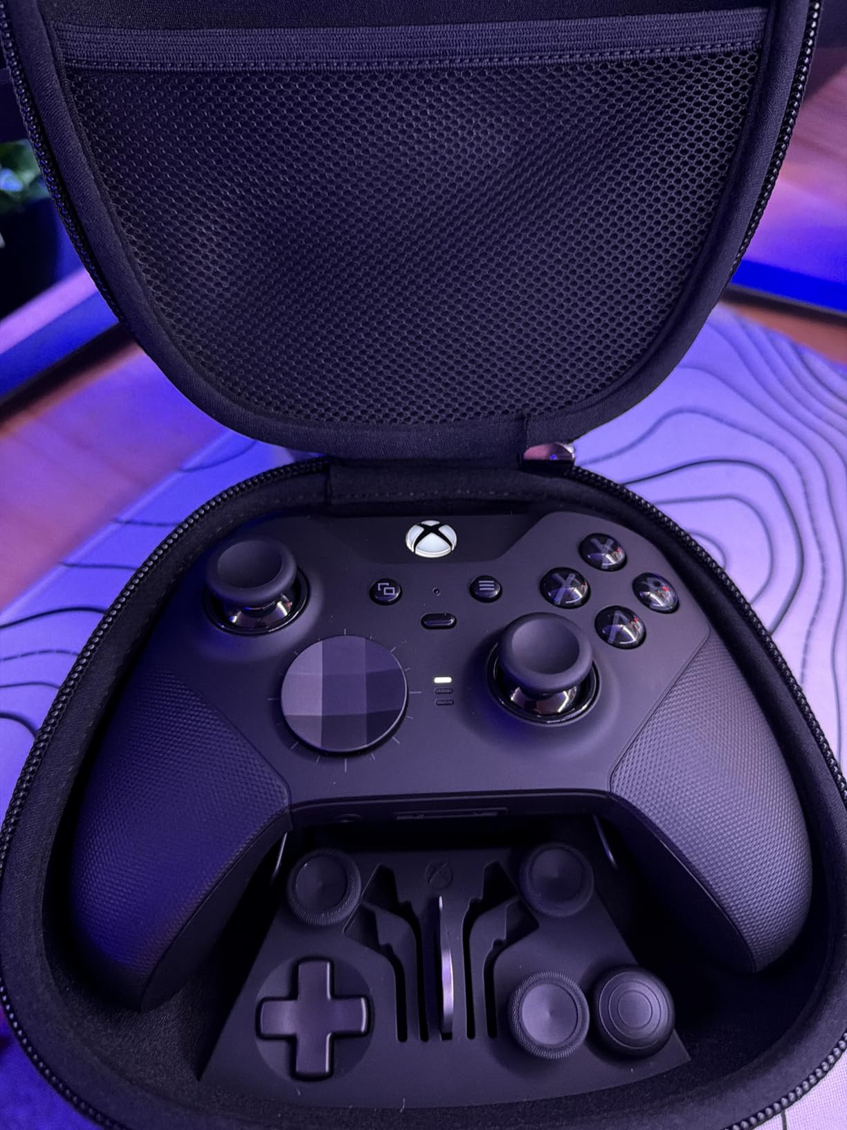 Xbox Wireless Gaming Controller | Elite Series 2 | Black | Xbox, PC, and Android | Adjustable Thumbsticks | Trigger Locks customer photo 2