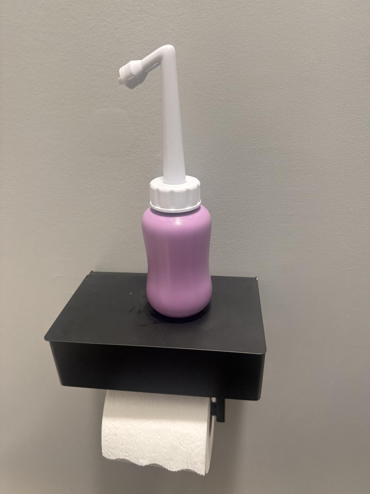 Frida Mom Upside Down Peri Bottle for Postpartum Care, Portable Bidet Perineal Cleansing and Recovery customer photo 2