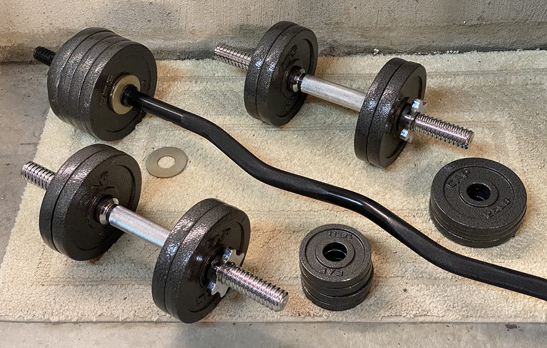 Cap Barbell Adjustable Dumbbell Weight Set | Multiple Options customer photo 2