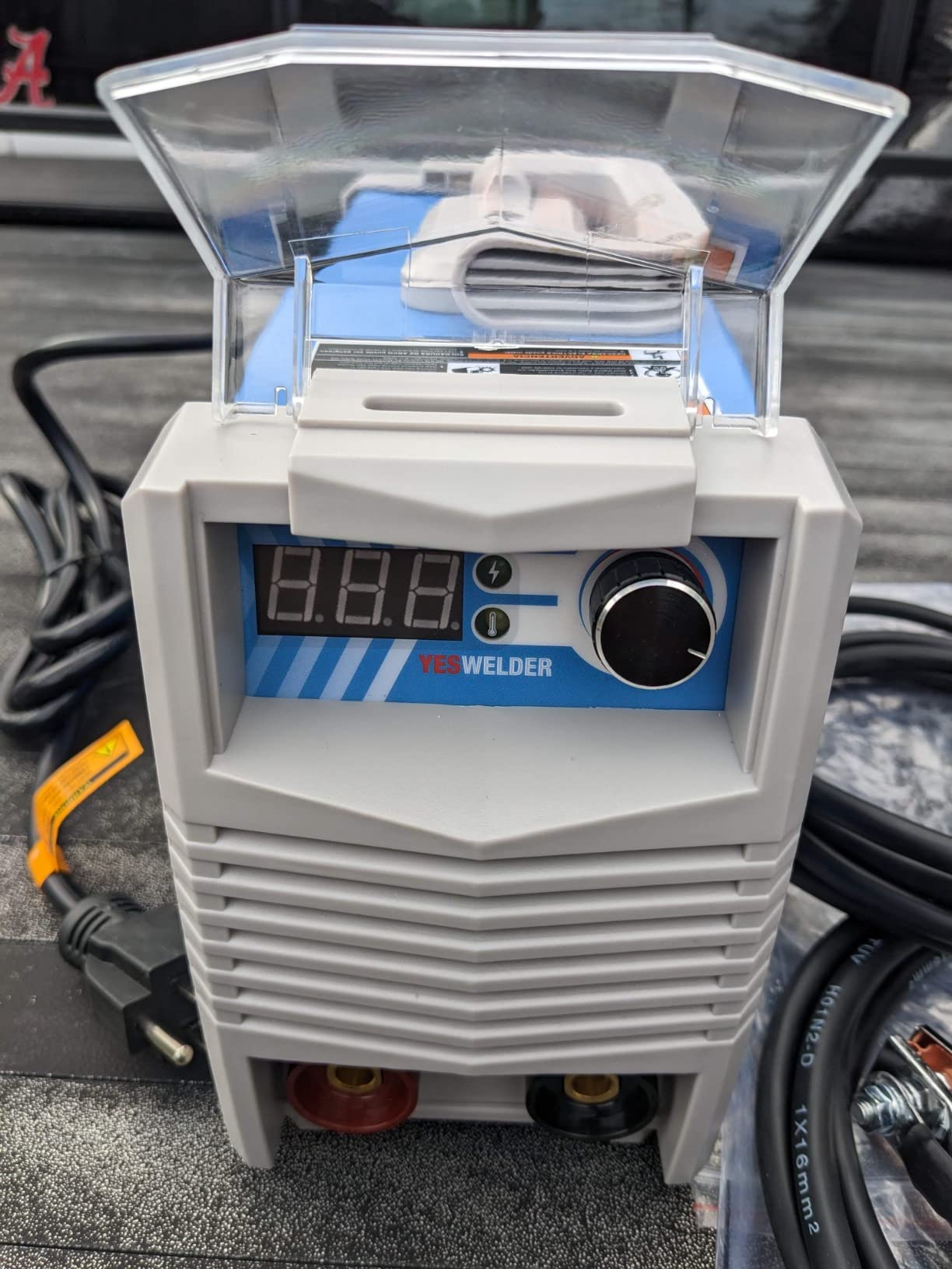 YESWELDER 125Amp Mini Stick Welder Large LED Display, IGBT ARC Welding Machine, 110V Hot Start Portable MMA Welder Machine, Arc Force customer photo 2