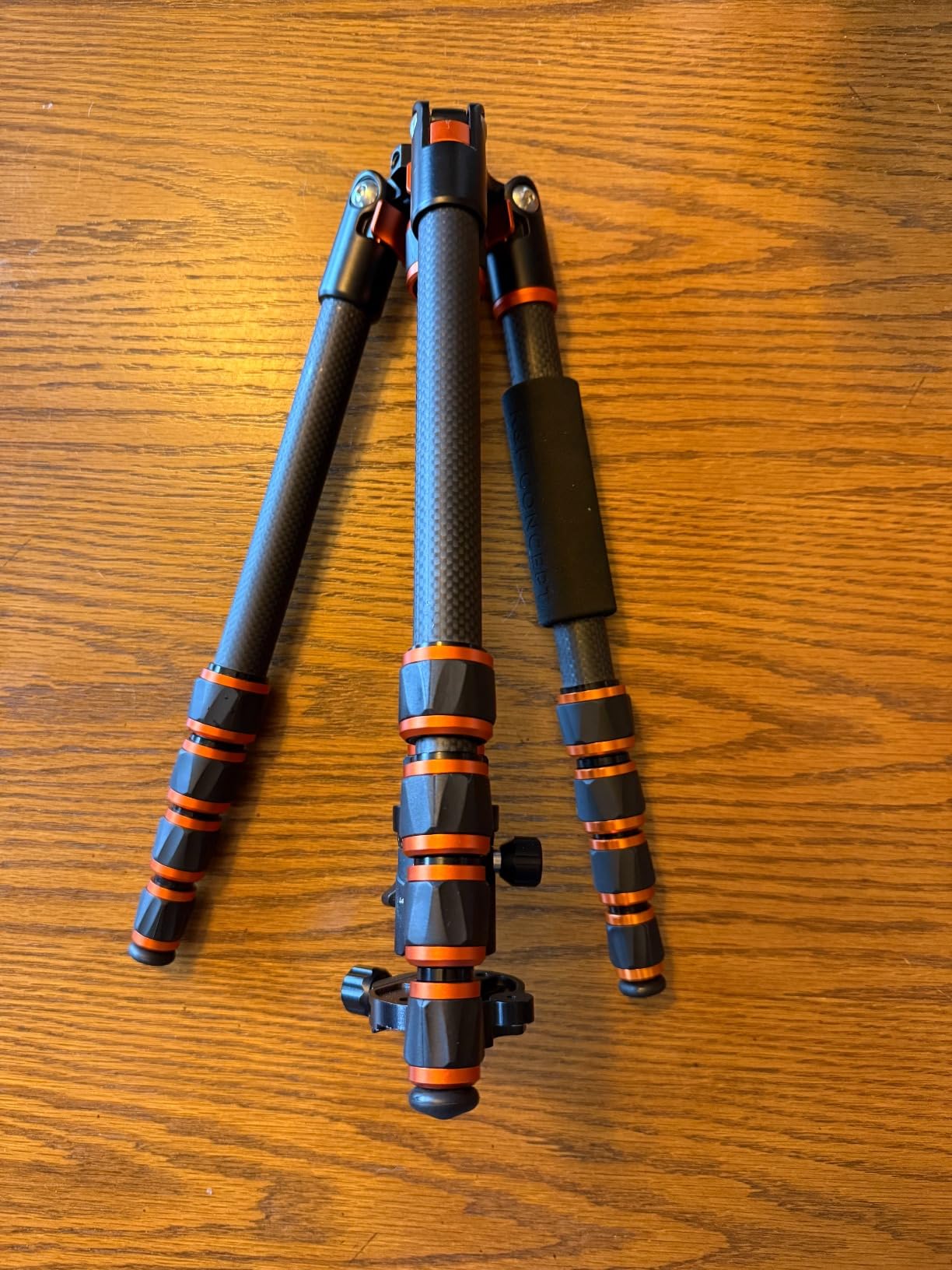 K&F Concept 60 inch Carbon Fiber Camera Tripod,Super Lightweight Compact Travel Tripod with 360 Degree Ball Head,Quick Release Plate,Detachable Monopod 17 lb Load Capacity for SLR DSLR C225C0 (BA225) customer photo 1