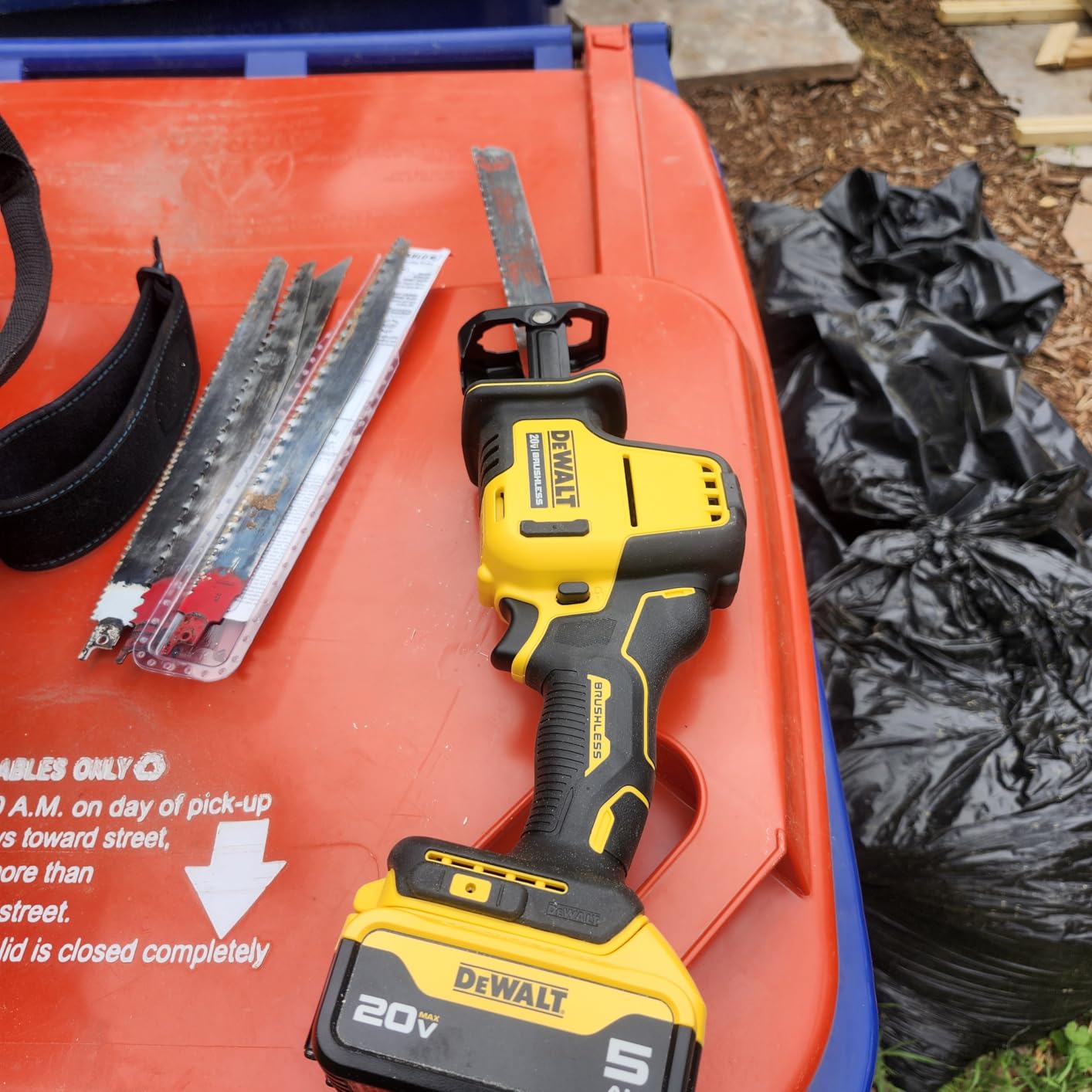DEWALT ATOMIC 20V MAX Reciprocating Saw One-Handed Compact Cordless - Tool Only (DCS369B) customer photo 1