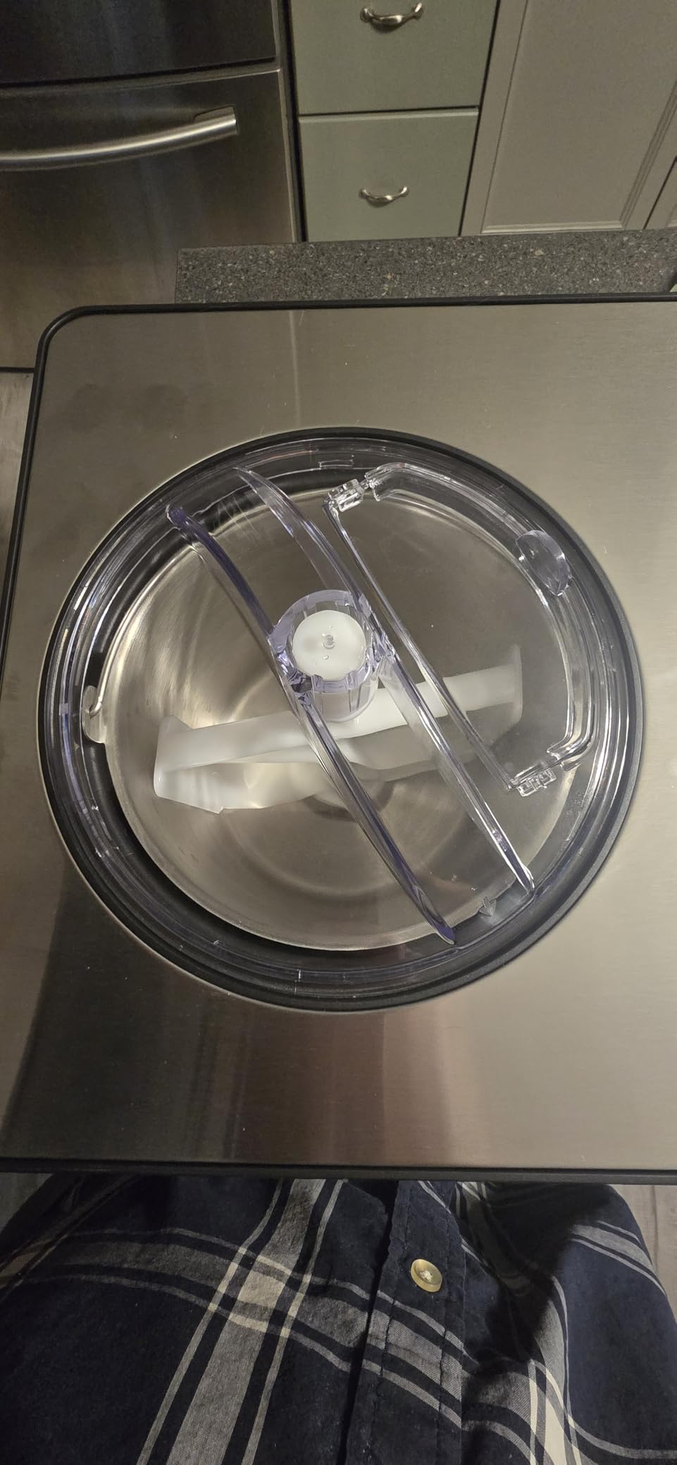 Whynter Ice Cream Maker Machine & Yogurt Automatic 2 Qt. with Built-in Compressor, LCD Digital Display & Timer, No Pre-Freezing, ICM-220CGY, Champagne Gold customer photo 1