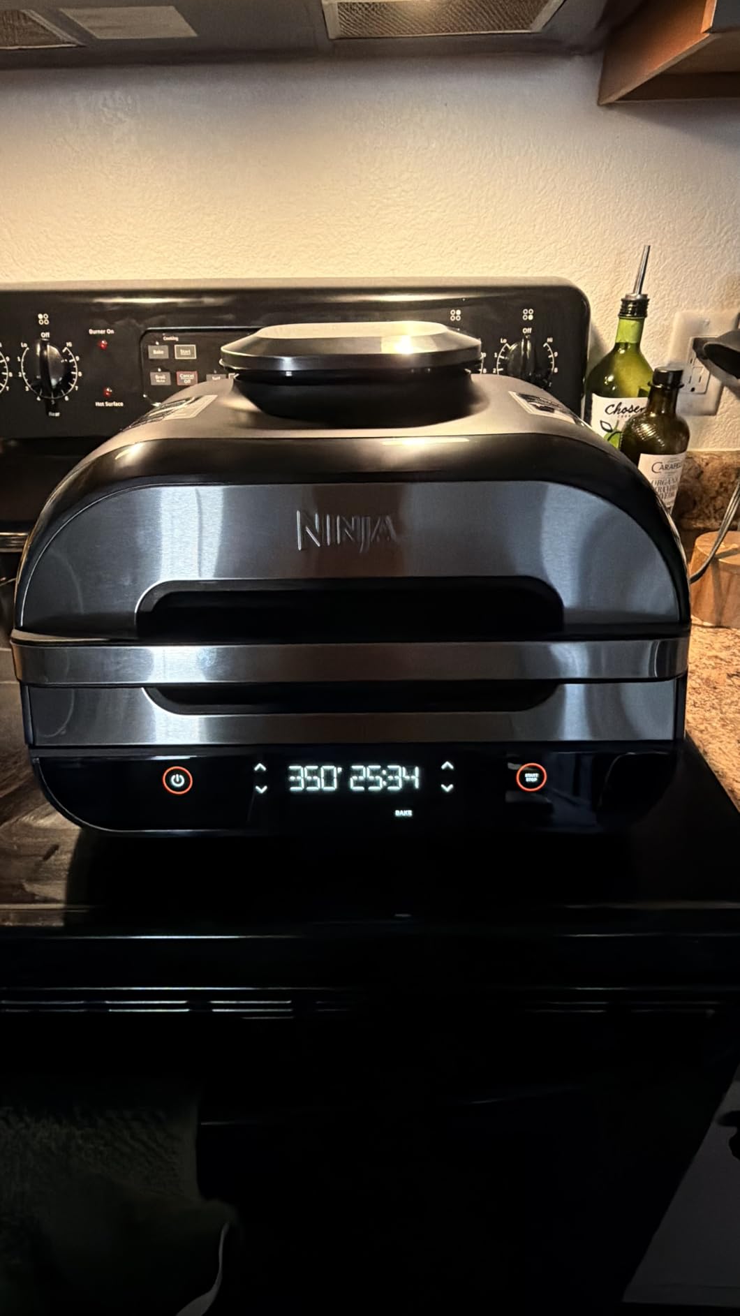 Ninja Foodi Smart XL 6-in-1 Indoor Grill with Air Fryer, Smart Thermometer, Splatter Shield (FG551) customer photo 1