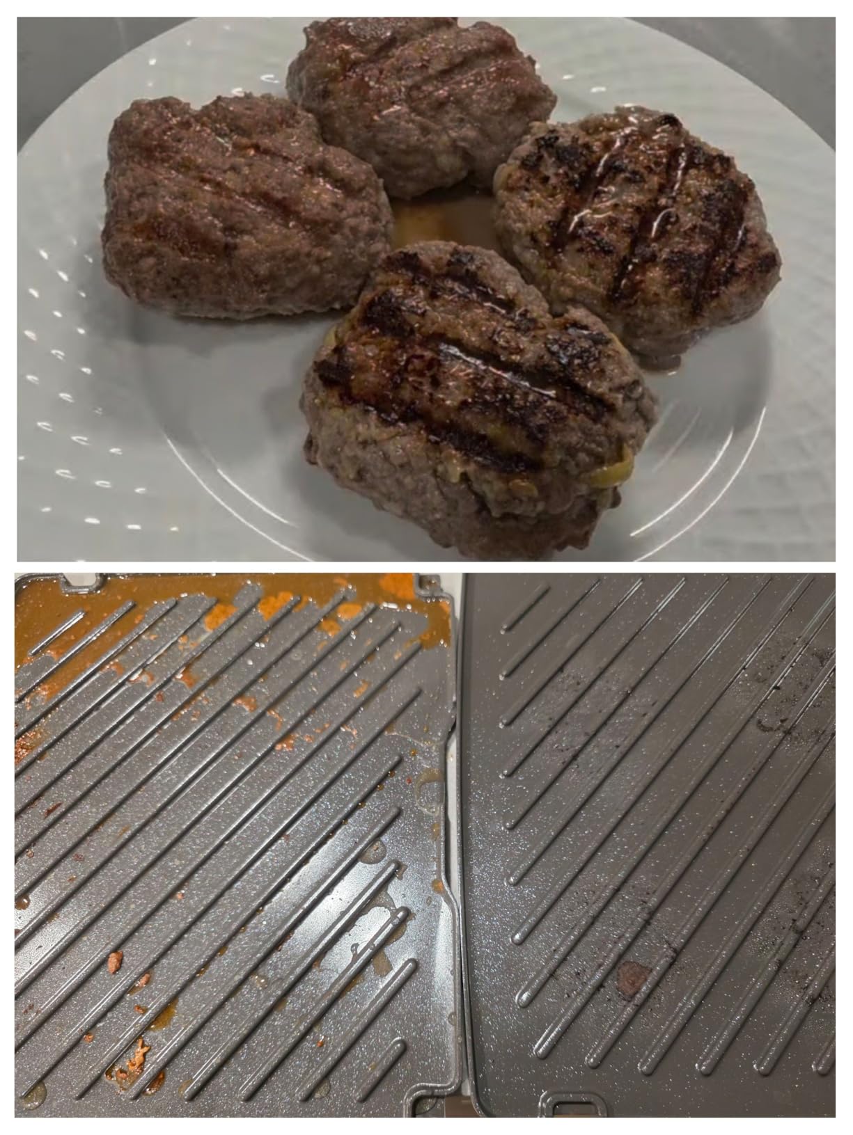 Breville BGR700BSS Sear and Press Grill, Brushed Stainless Steel with Removable Plates customer photo 2