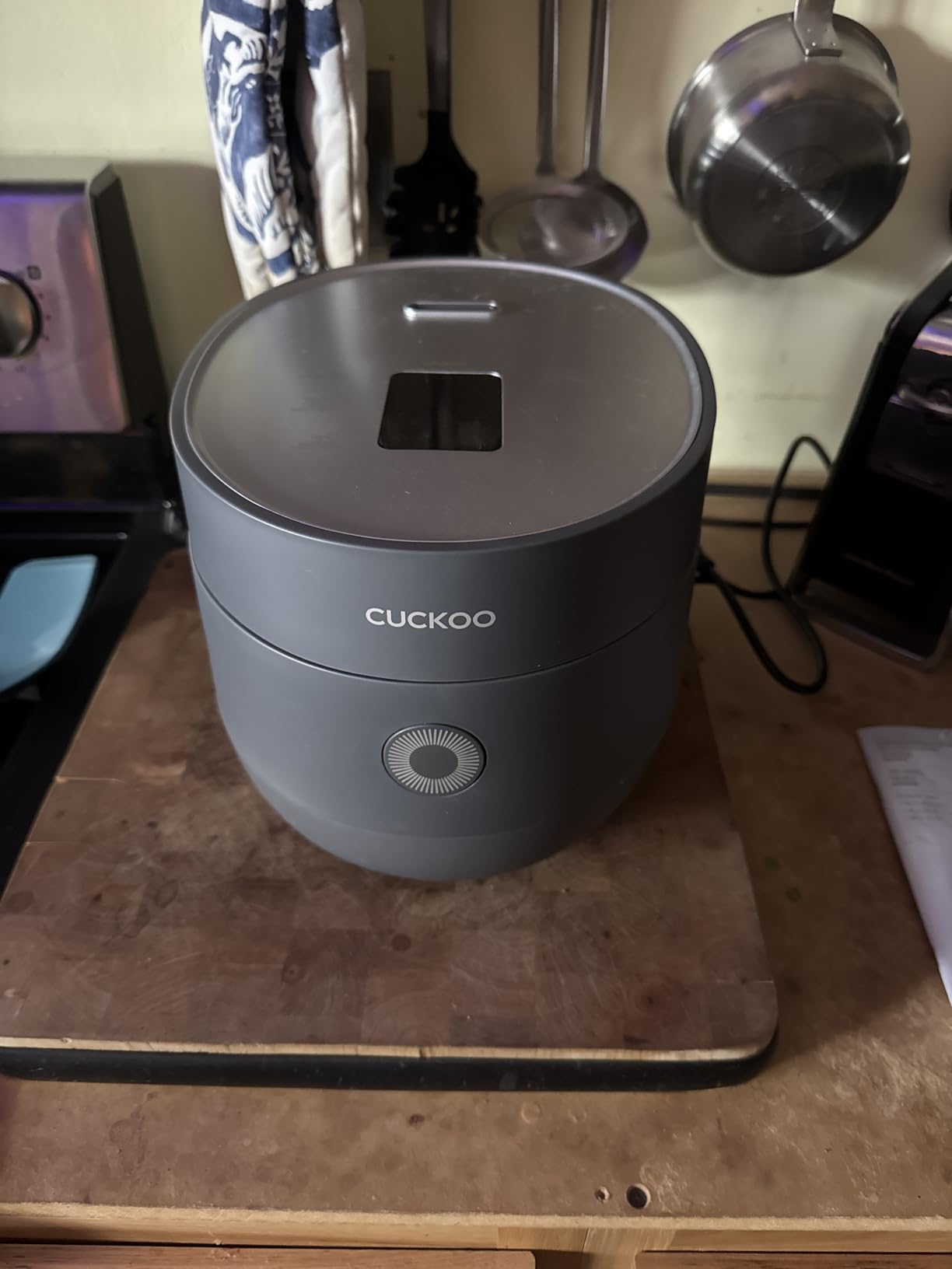CUCKOO Micom Rice Cooker 6-Cup Uncooked / 12-Cup Cooked with Nonstick Inner Pot, Versatile Rice Maker with 9 Menu Options, Fuzzy Logic Technology, Auto Clean, Quick Rice Mode, White (CR-0675FW) customer photo 1