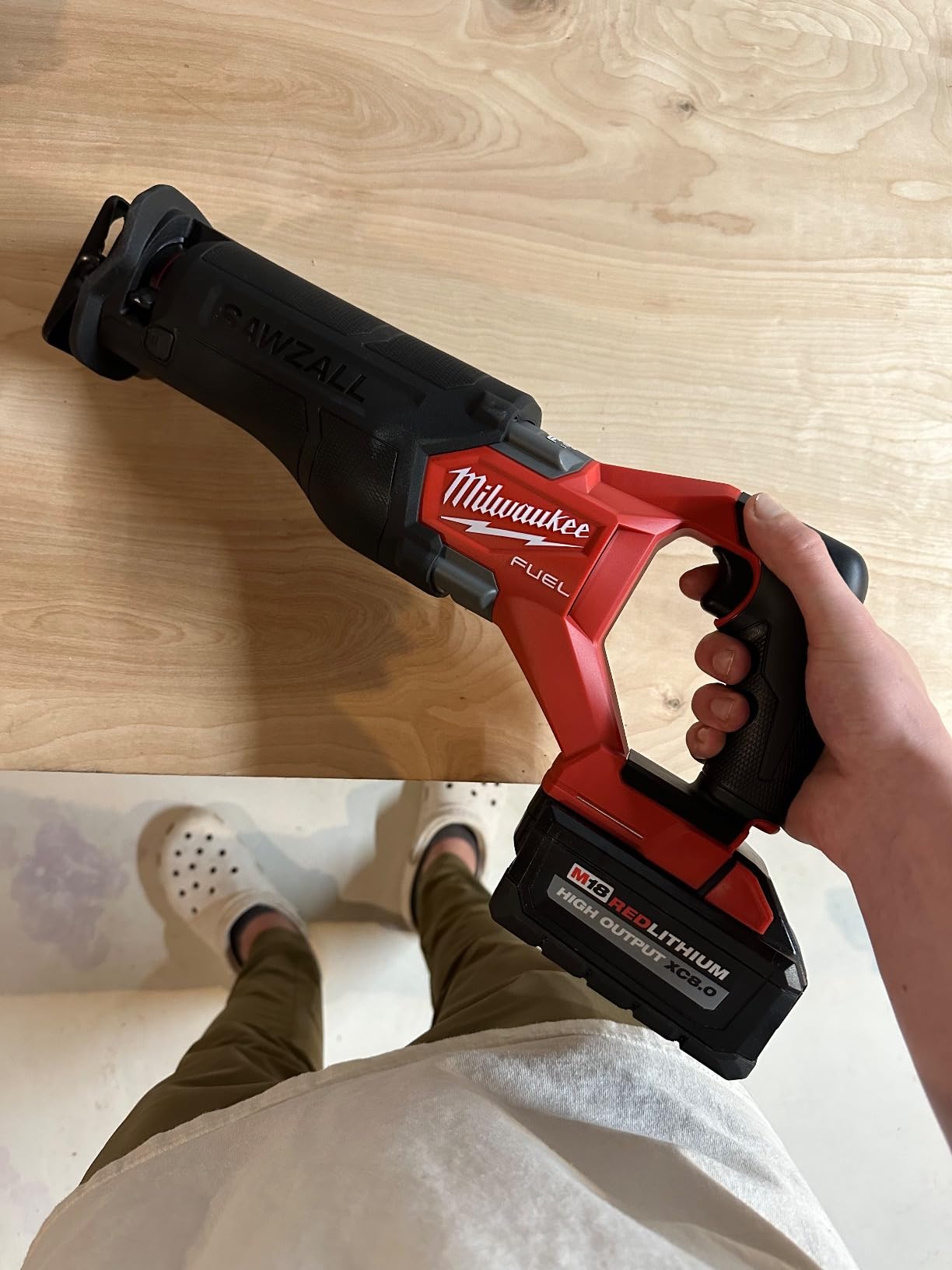 Milwaukee M18 FUEL Sawzall Brushless Cordless Reciprocating Saw - Bare Tool Only customer photo 1