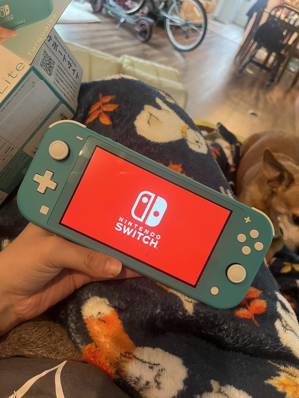 Nintendo Switch Lite - Blue customer photo 1