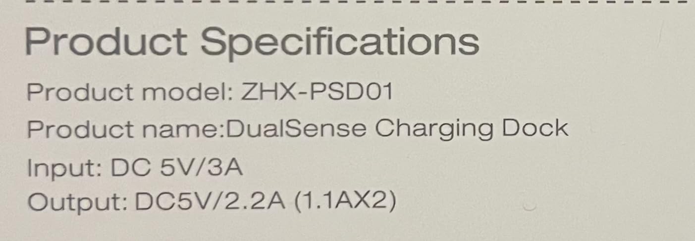 NEWDERY PS5 Controller Charger Station Compatible with DualSense Edge customer photo 2