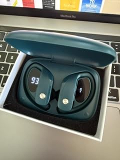 bmani Ear Buds Wireless Earbuds Bluetooth Headphones with 80H Playtime LED Display Case customer photo 1