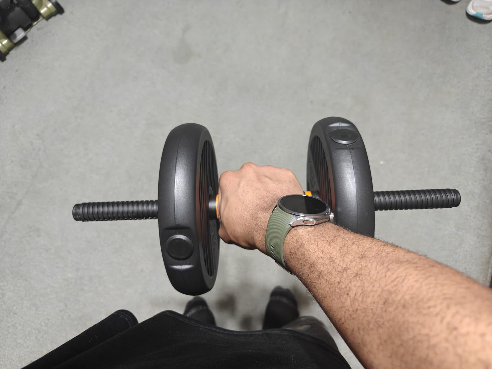 FEIERDUN DS2 Adjustable Dumbbells, 5 in 1 Dumbbells Set customer photo 2