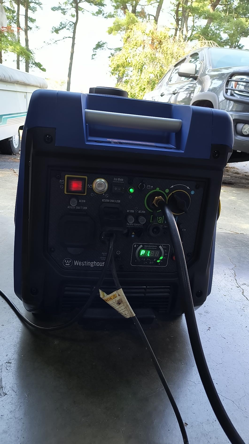 Westinghouse 5000 Peak Watt Super Quiet Dual Fuel Portable Inverter Generator, Remote Electric Start, Gas & Propane Powered, RV Ready 30A Outlet, Parallel Capable customer photo 2