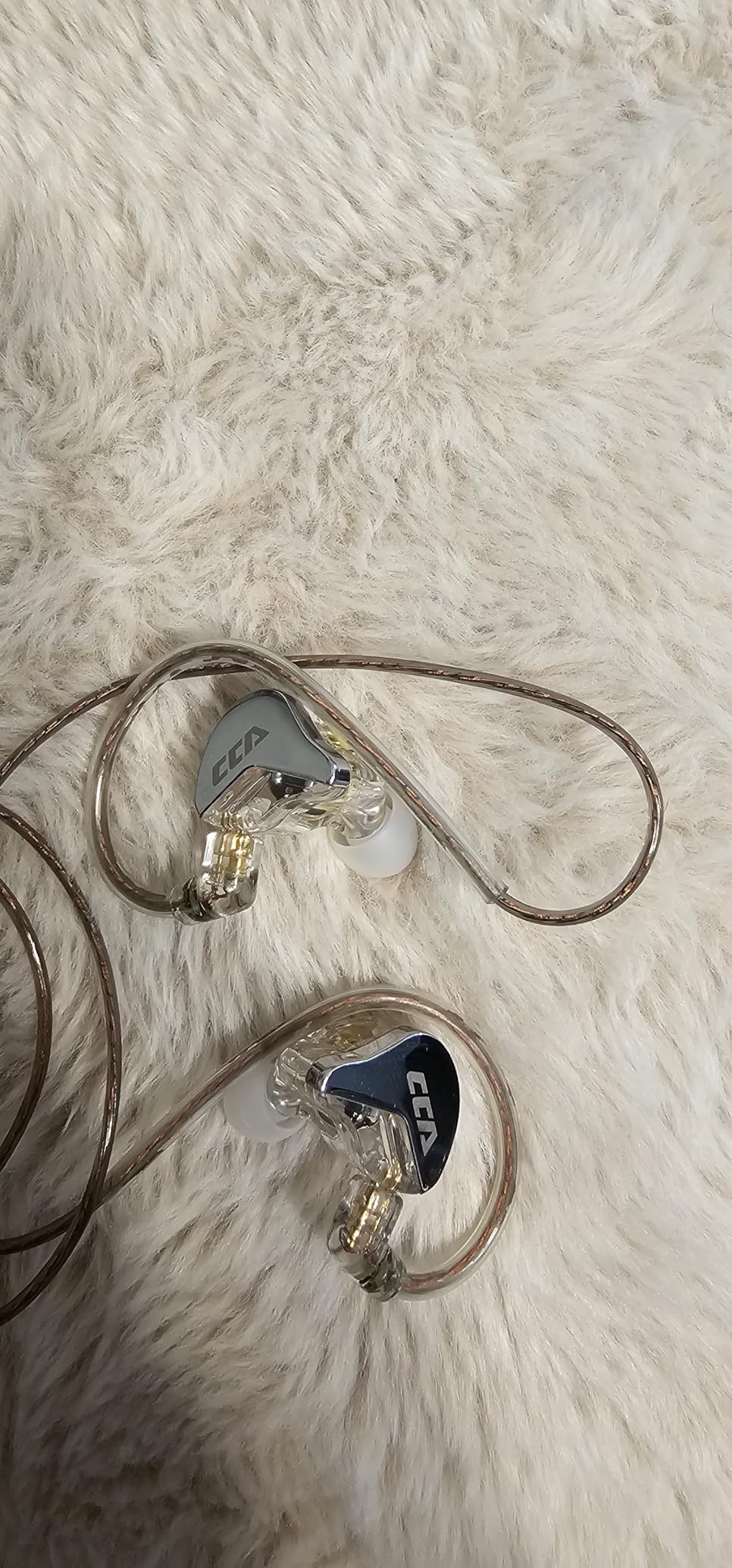 CCA CRA In Ear Monitor Headphones - Ultra-Thin Diaphragm Dynamic Driver customer photo 1