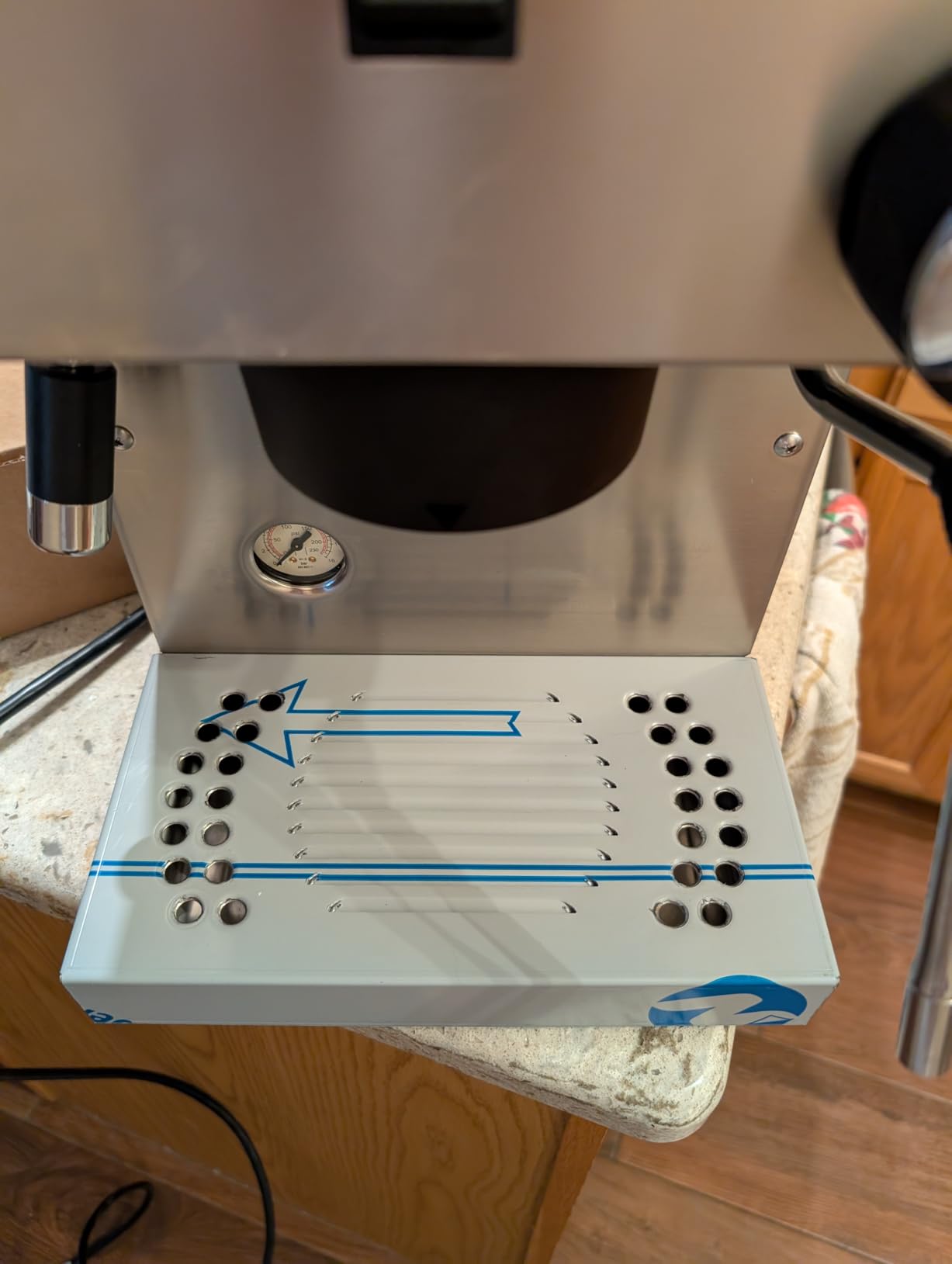 Rancilio Silvia Pro X Espresso Machine, Black customer photo 1