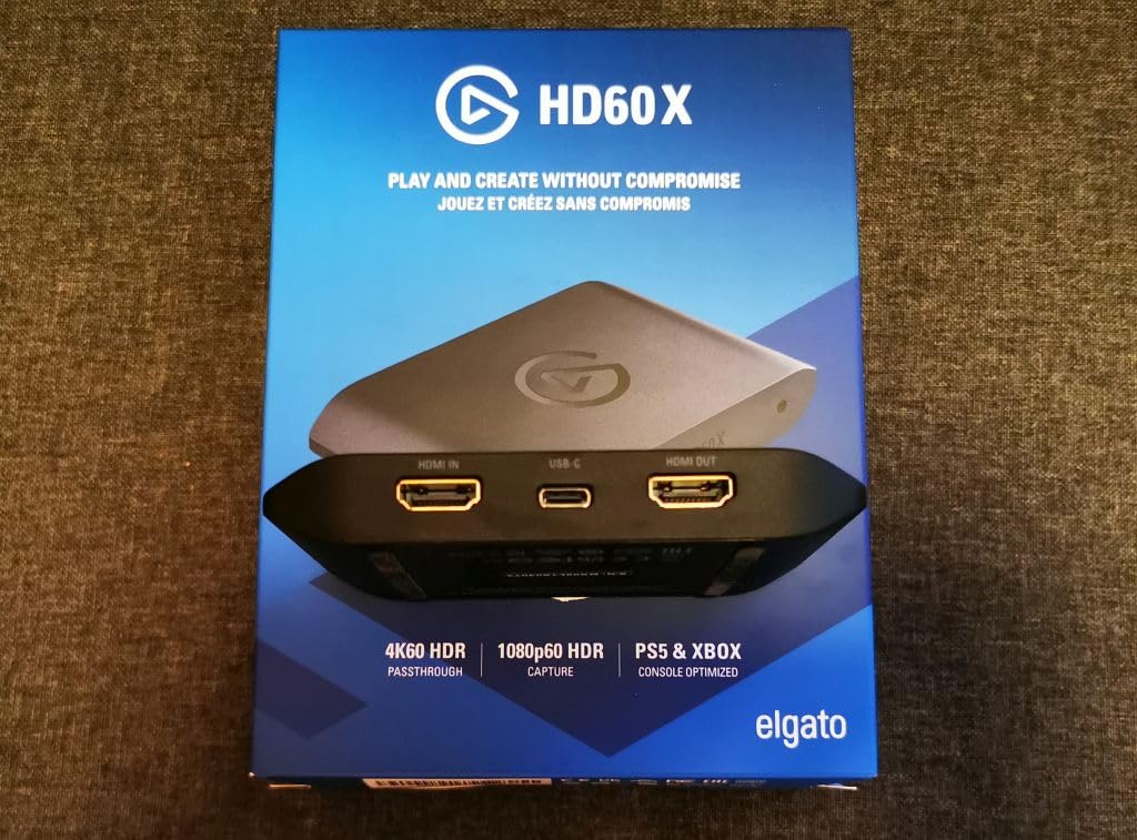 Elgato HD60 X - Stream and Record in 1080p60 HDR10 or 4K30 with Ultra-low Latency on PS5|Pro, PS4|Pro, Xbox Series X|S, Xbox One X|S, Nintendo Switch 2, in OBS and More, Works with PC and Mac customer photo 2