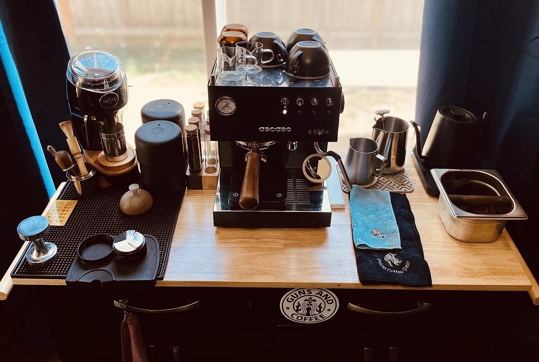 Ascaso Steel DUO Espresso Machine | PID | Programmable | Volumetric Controls | Dual Thermoblock | 120V | (White) customer photo 1