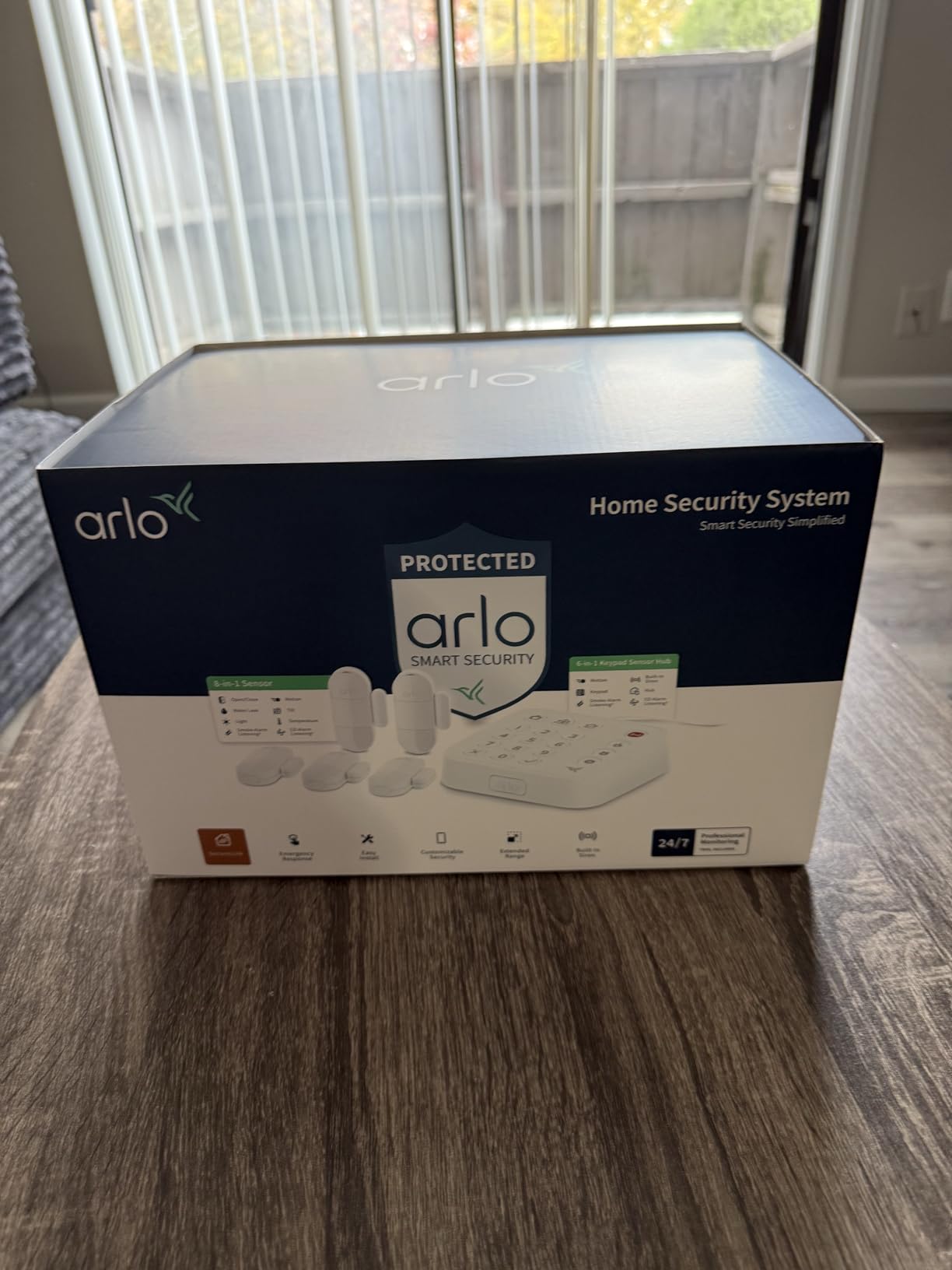 Arlo Home Security System - Alarm System with Wired Keypad Sensor Hub, 5 8-in-1 Sensors & Yard Sign - No Contract Required - DIY Installation customer photo 2