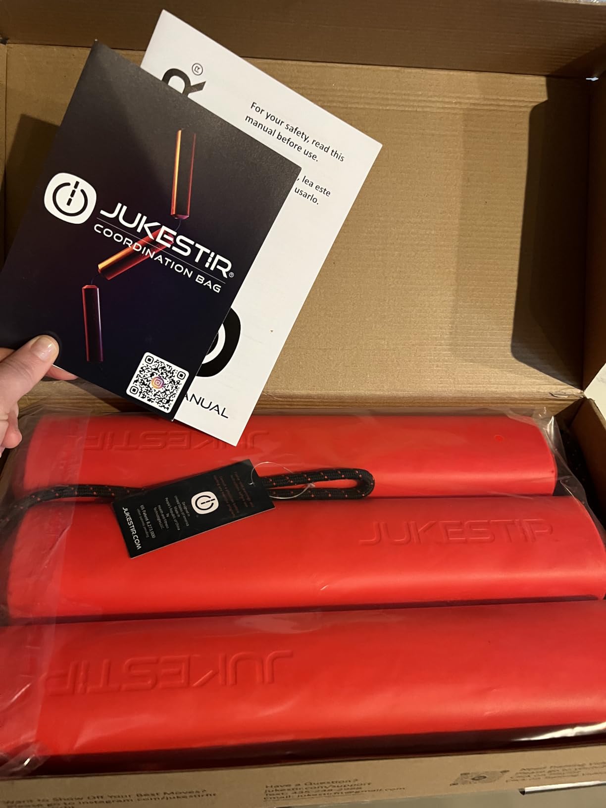 Jukestir Only Punching Bag with Dynamic Motion. Better Footwork Than Double End Bag, Speed Bag. More Agility Than Heavy Bag. Boxing MMA Equipment customer photo 2