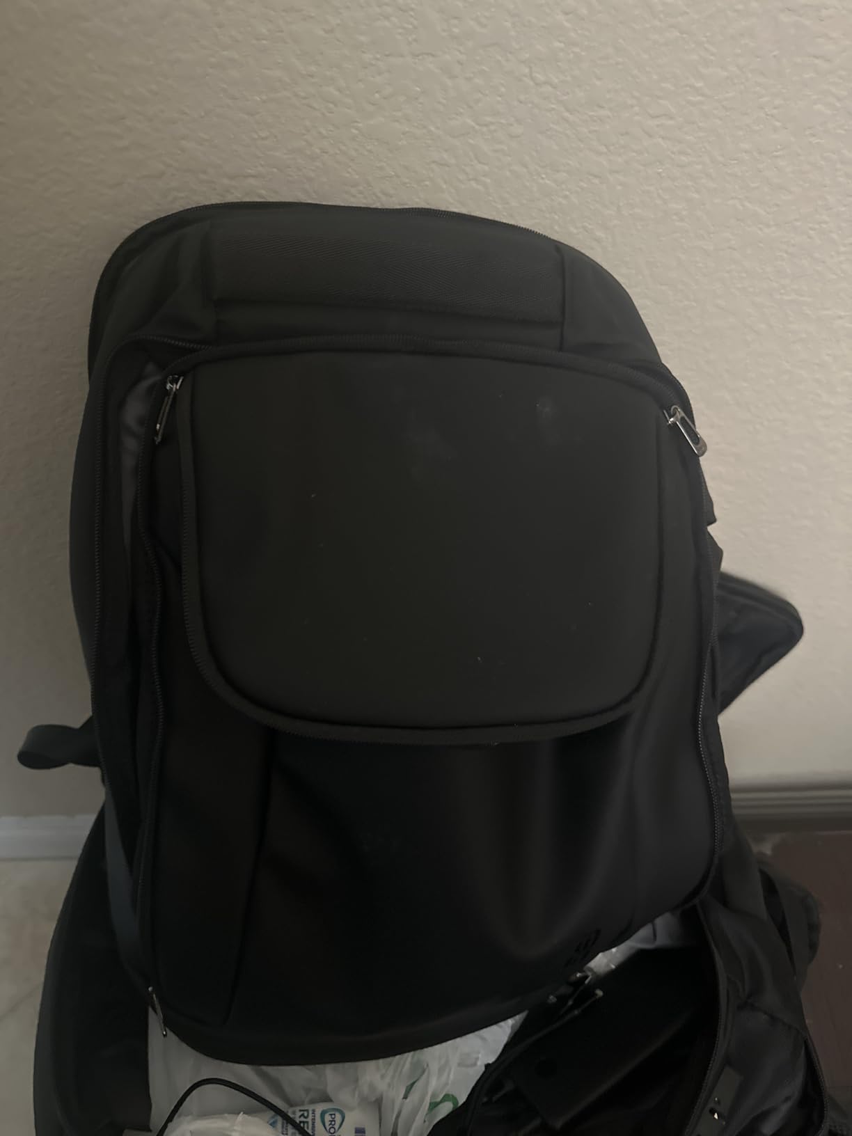 BANGE Business Smart Backpack Waterproof fit 15.6 Inch Laptop Backpack with USB Charging Port, Travel Durable Backpack, Black, L, Travel Backpacks customer photo 1