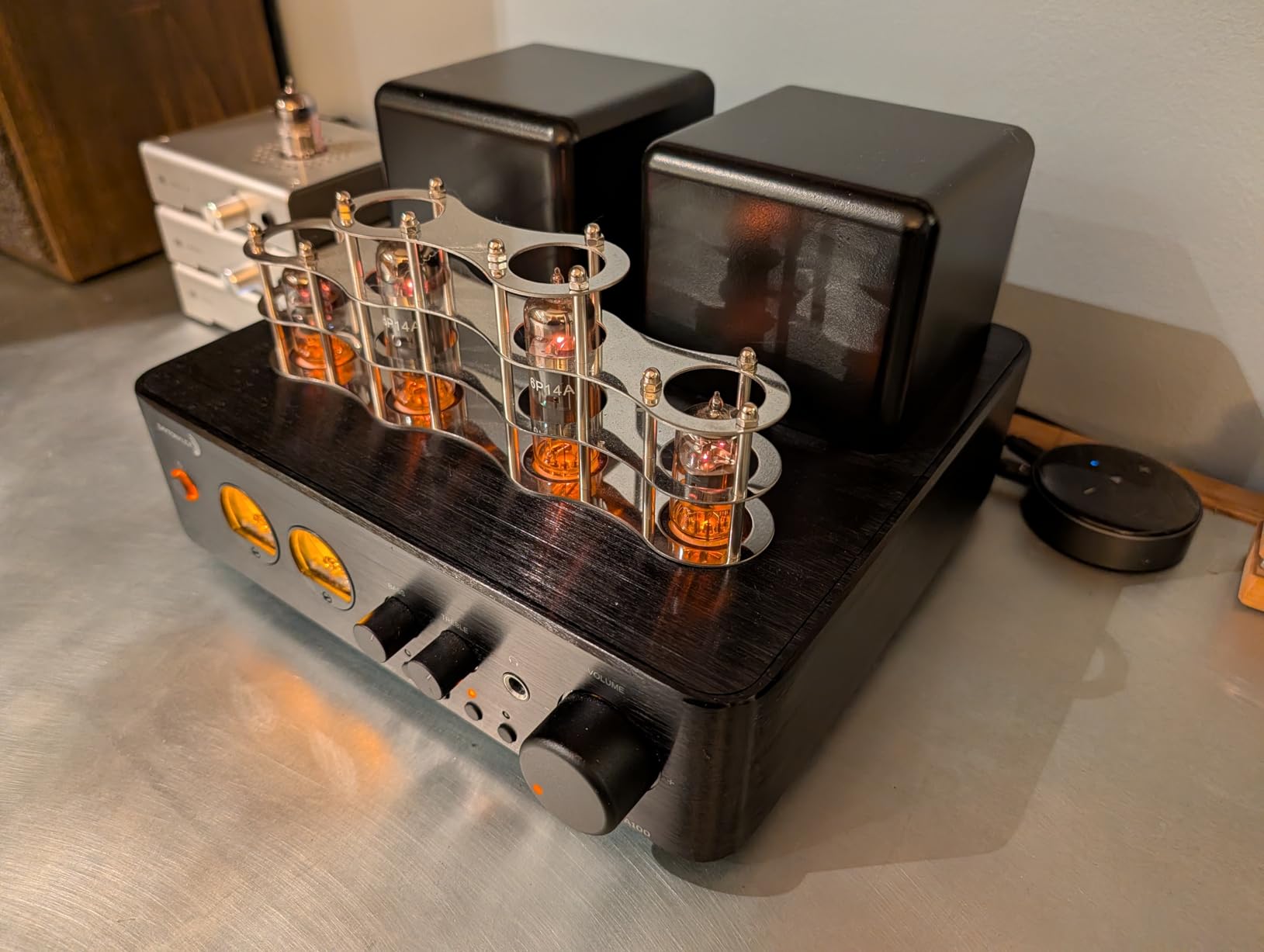 Dayton Audio HTA100 Integrated Stereo Hybrid Tube Amplifier 100 Watts customer photo 1