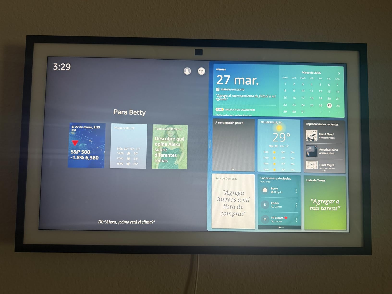 Echo Show 15 (newest model), Full HD 15.6