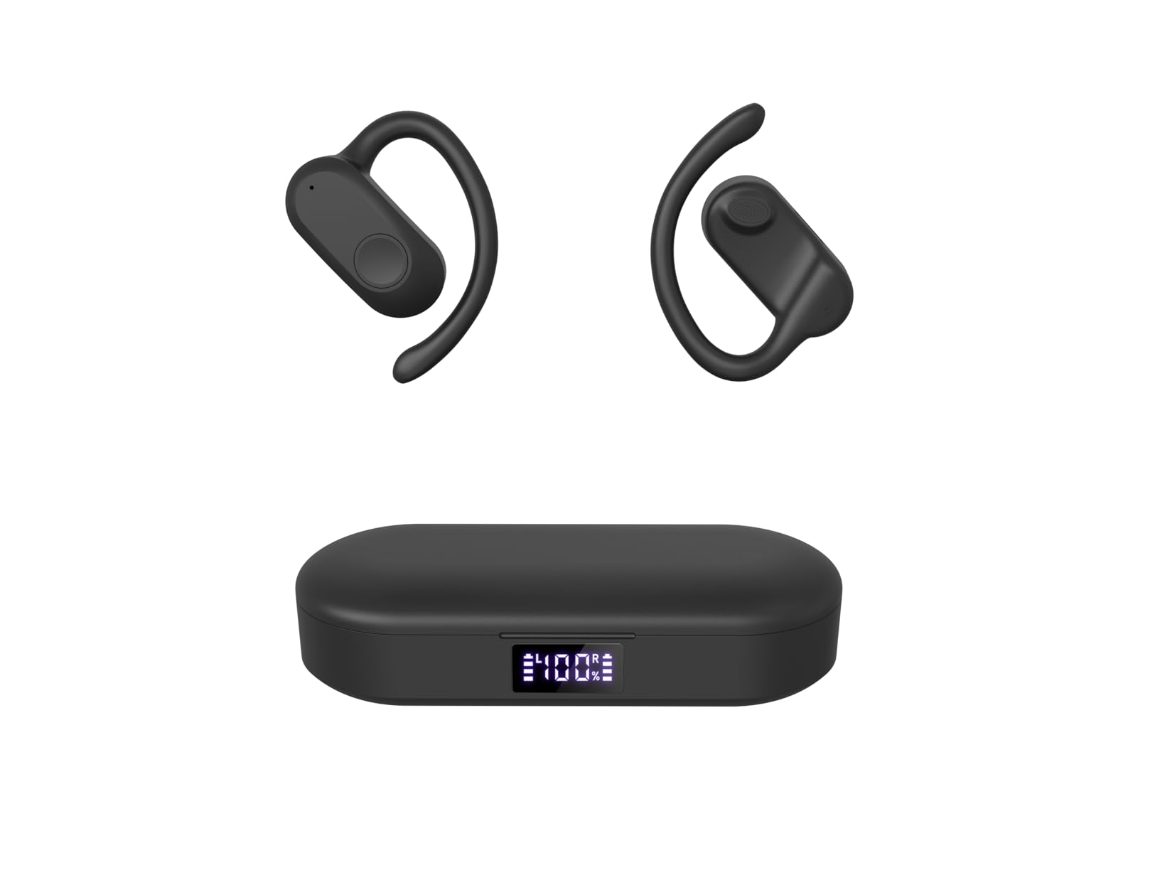CXK Bone Conduction Headphones Bluetooth 6.0 Open Ear Headphones with Mic, Premium Loud Sound 10Hrs Playtime Bluetooth Headphones, IPX6 Waterproof Sports Headset for Running, Cycling, Walking customer photo 2
