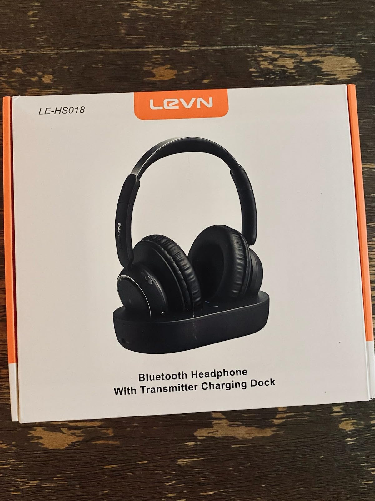 LEVN Wireless Headphones for TV Watching, TV Headphones Wireless for Seniors with Transmitter Charging Base, Hearing-impaired, No Audio Delay Bluetooth 5.2, Plug and Play, Gifts for Elderly customer photo 1
