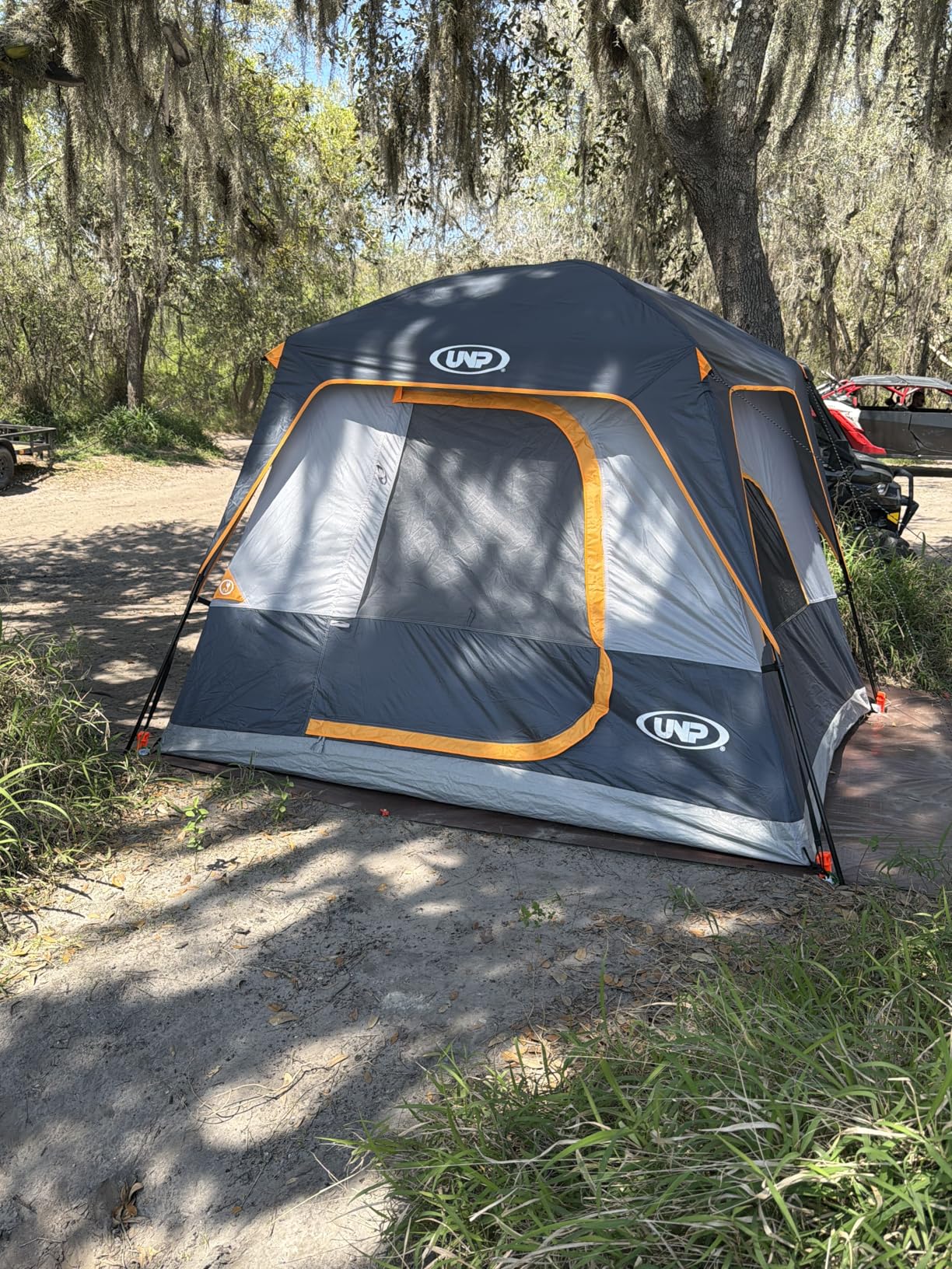 UNP 2/4/6/8 Person Tent, Portable Cabin Tent, Camping Tent 4-Person Easy Set Up, Waterproof with Top Rainfly for Outdoor Camping/Hiking customer photo 2