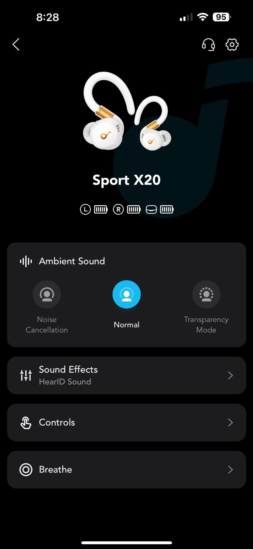 Soundcore Sport X20 by Anker, True-Wireless Workout Earbuds, Rotatable and Extendable Ear Hooks, Noise Cancelling, Deep Bass, IP68 Waterproof, Sweatproof, Dustproof, 48H Play, Sport Earbuds for Gym customer photo 1