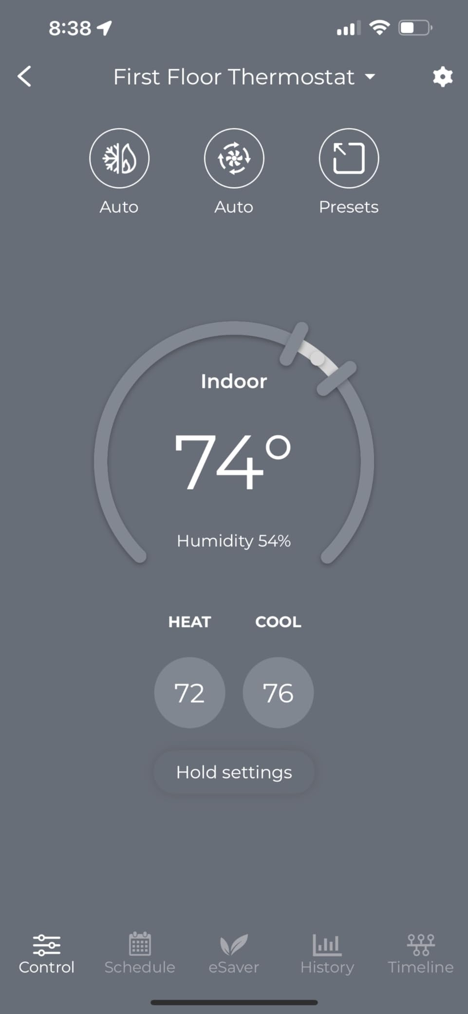Cielo Smart Thermostat Eco (for Central HVAC) | Energy Star Certified | Supports Conventional Systems up to (2H/2C) & Heat Pumps (4H/2C) | Free C-Wire Adapter | NOT for Mini Split Systems | Black customer photo 1
